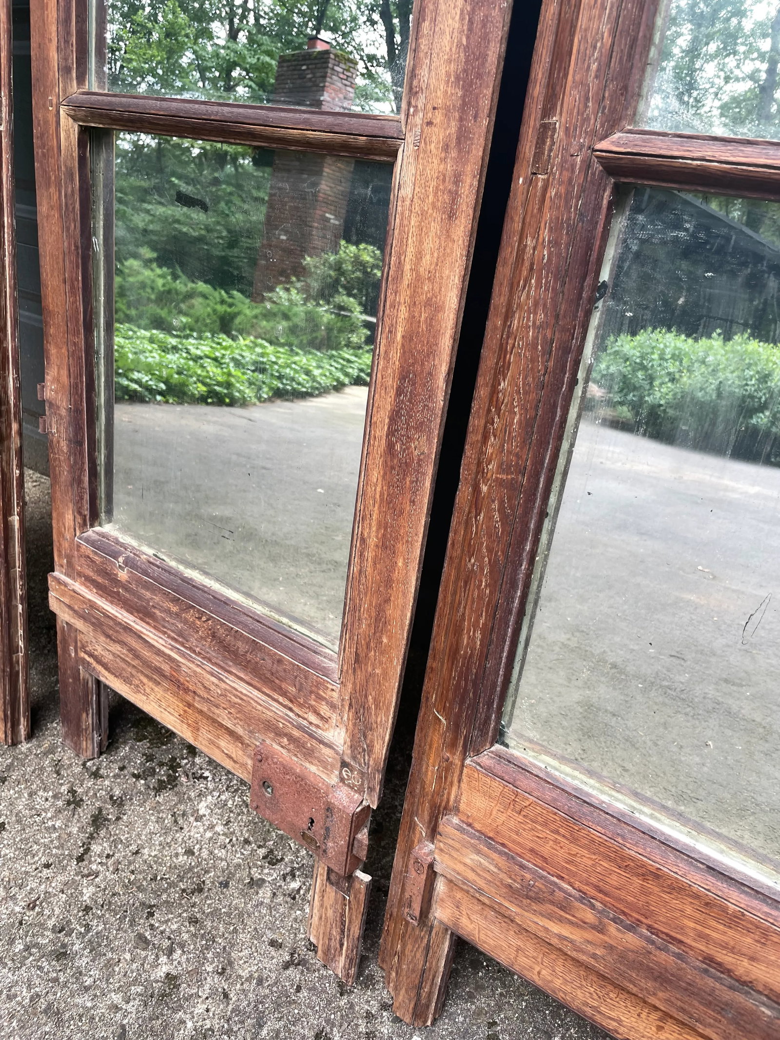 4 Beautiful Vintage Doors With Mirrors - 3