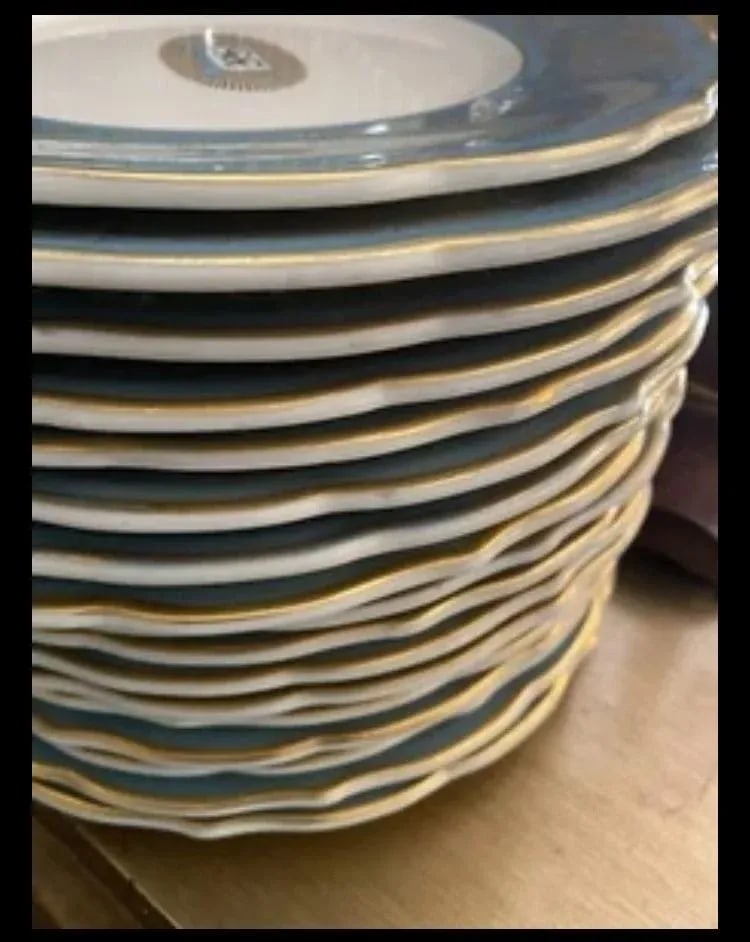 Syracuse China . Mid 20th Century Syracuse China Restaurant Ware Country Club of Miami Stone Ware Pl - 6