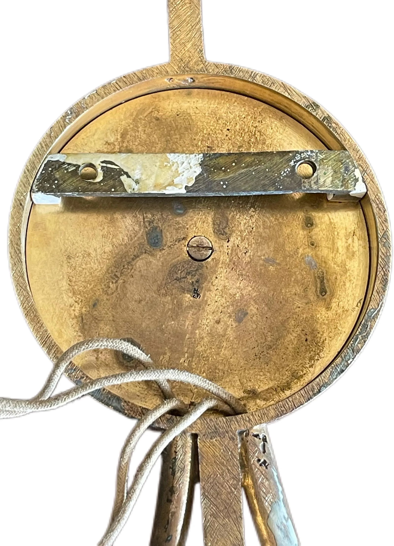 Early 20th Century French Bronze Empire Style With Lion Head and Arrow Sconce Light - 10
