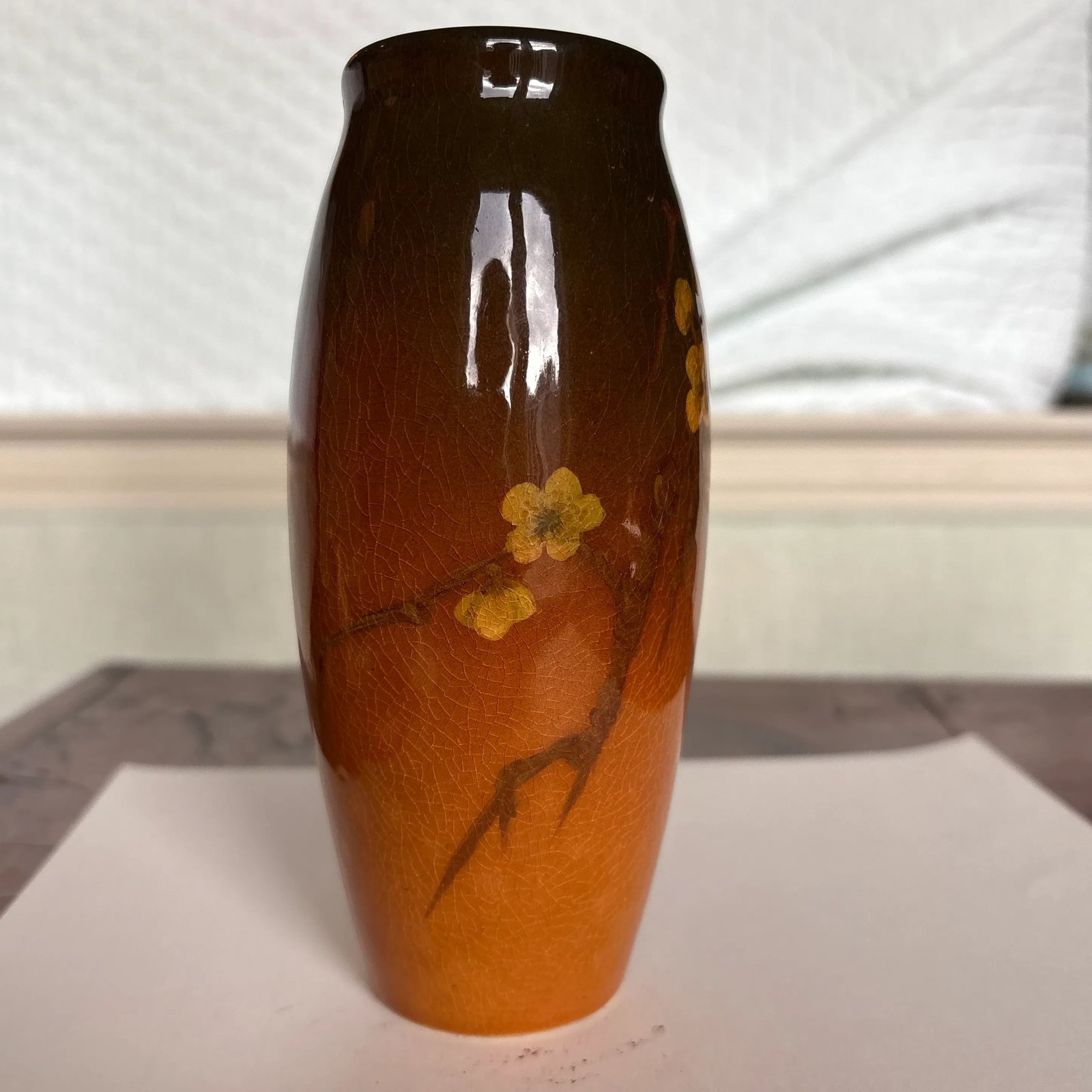 Early 1900s Rookwood Pottery Early Ware Bud Vase - 5