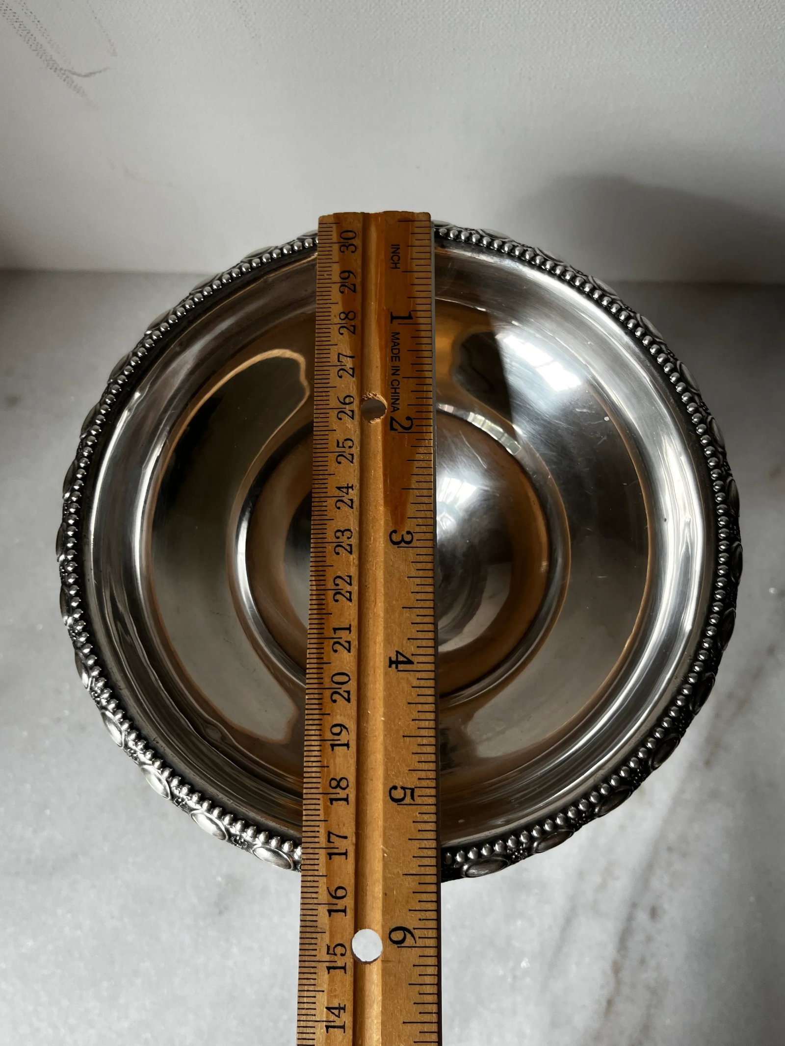 Antique La Pierre Sterling Silver Tall Compote or Candy Dish - 12