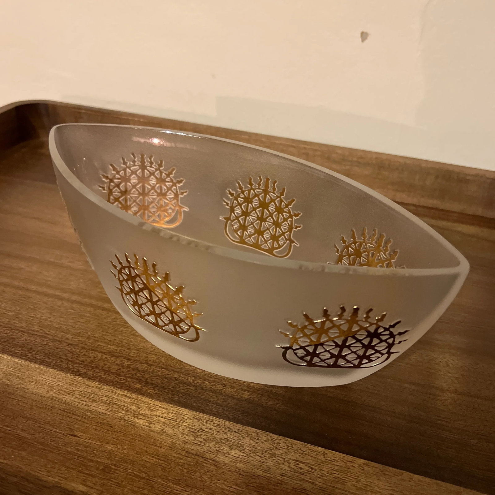 1990s Pasabahce Anatolian Collection Limited Edition Centerpiece Bowl - 2