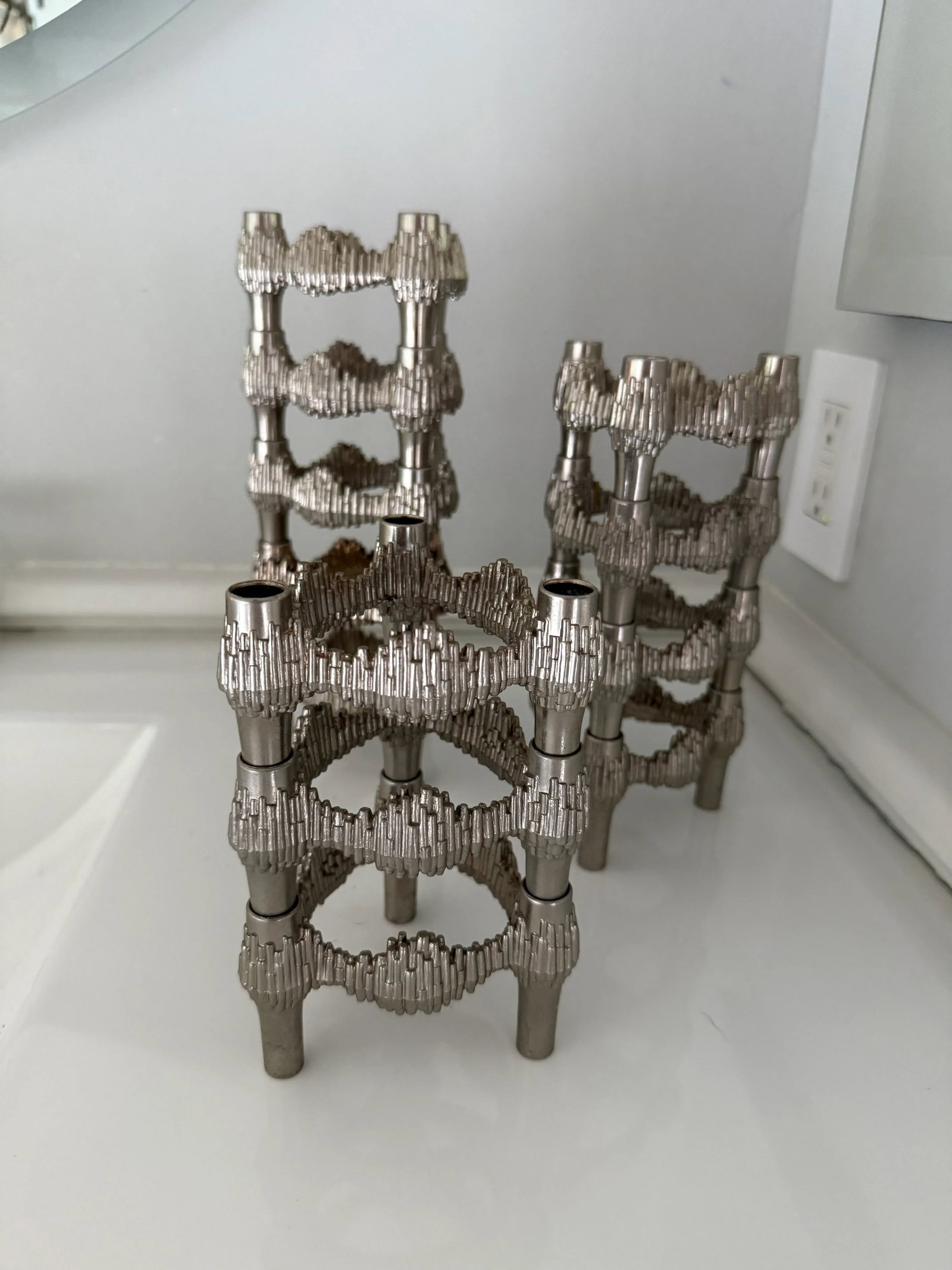 1960s Danish Candlesticks by Jens Quistgaard - 12 Units - 3