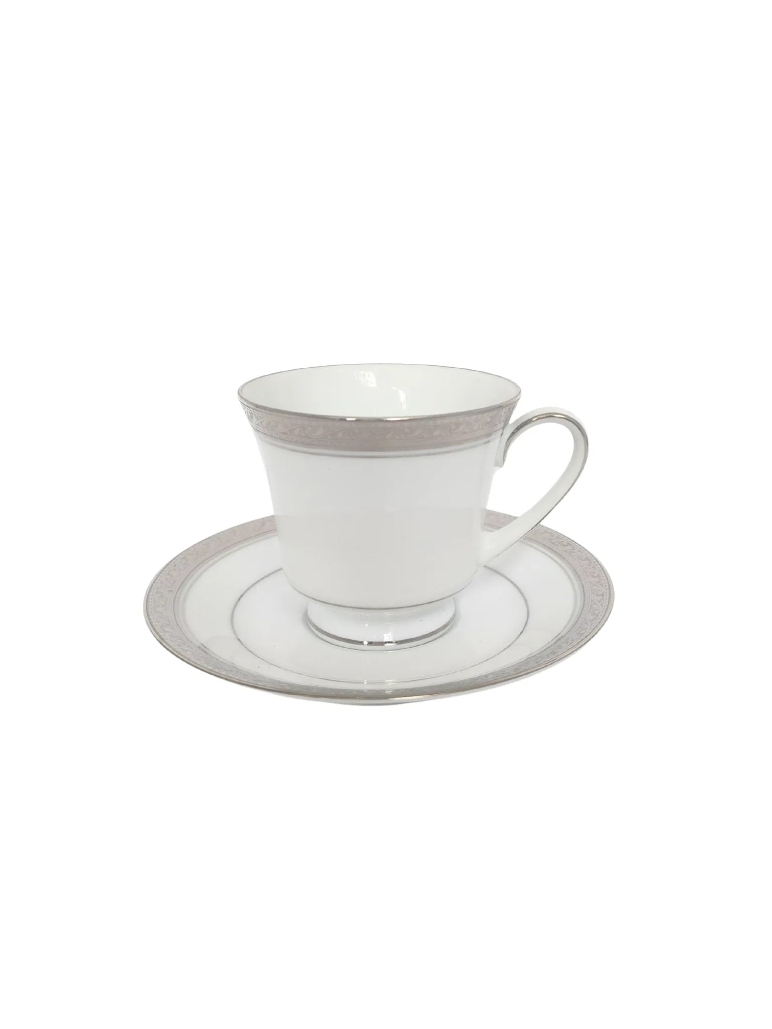 Vintage Noritake Crestwood Platinum China Set - 61 Pieces - Service for 12 - Legendary Line - 4