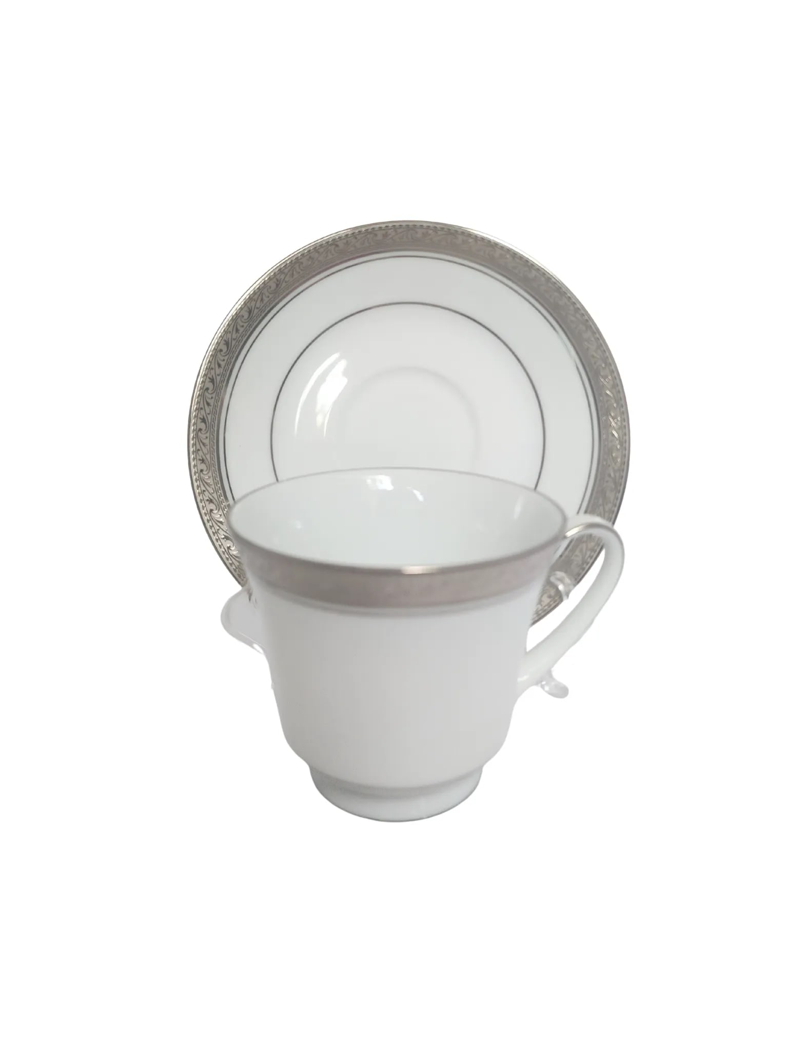 Vintage Noritake Crestwood Platinum China Set - 61 Pieces - Service for 12 - Legendary Line - 5