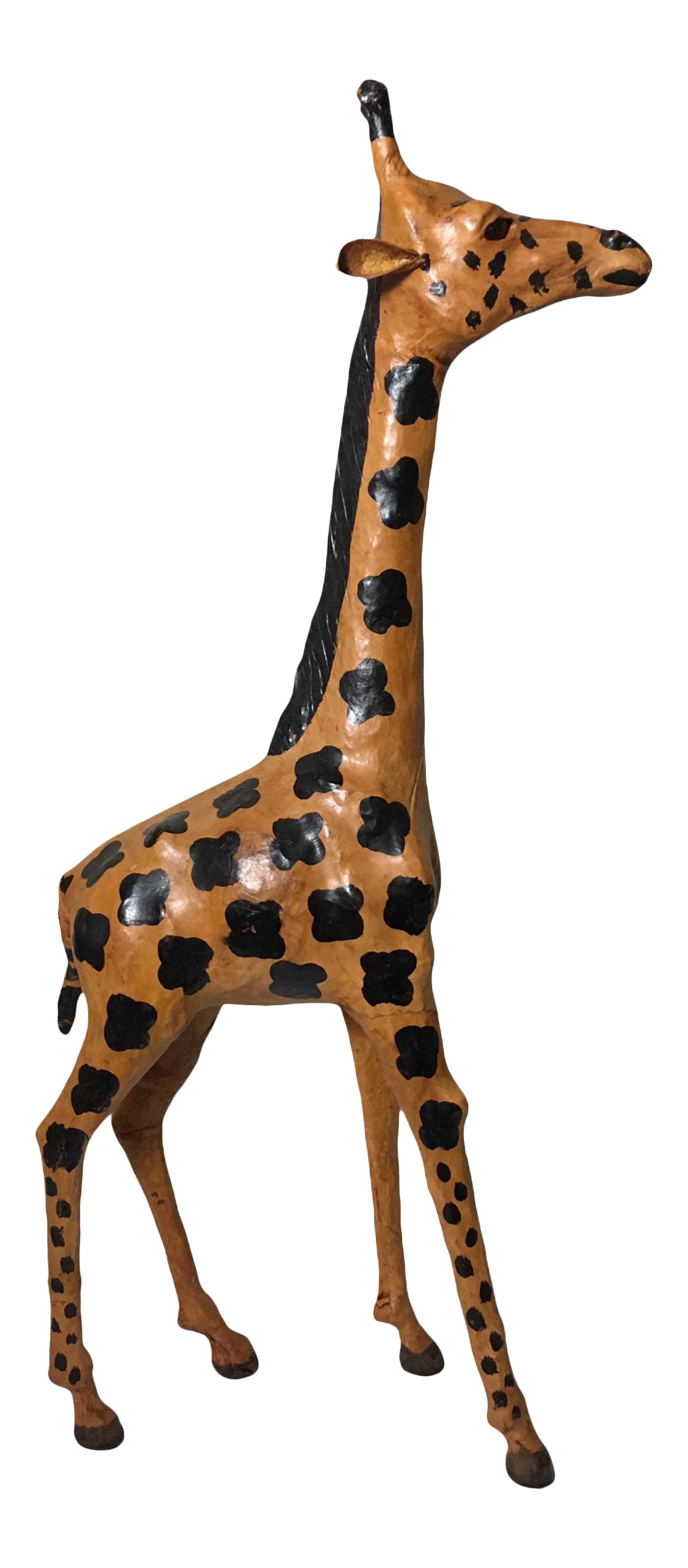 Vintage Leather-Clad Giraffe Figurine (1 of 12)