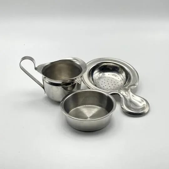 6-Piece Besozzi Y Garcia Argentina Stainless Steel Coffee and Tea Set With Additional Stainless Stee - 13