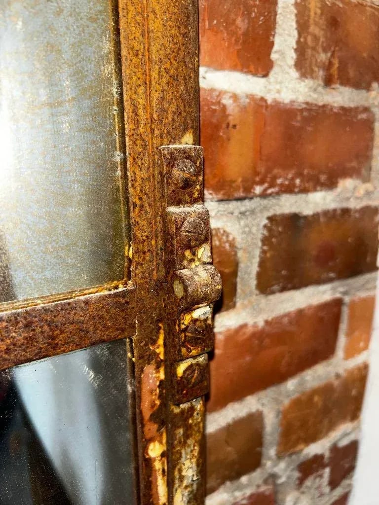 Antique Tall Wall Arched Cathedral Mirror - 2
