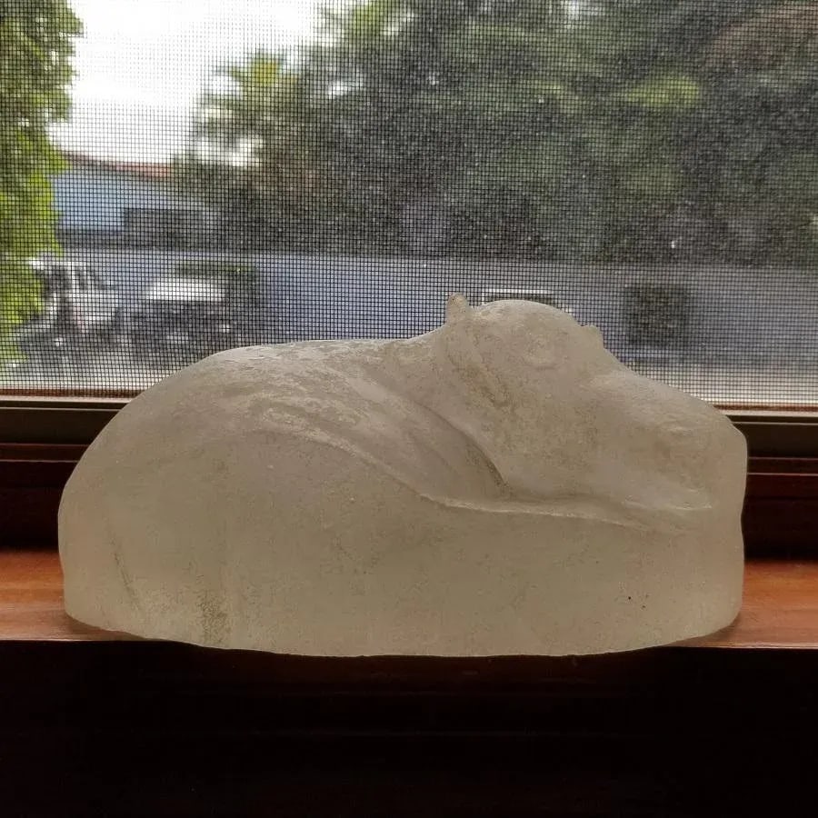 1930s Flavio Poli for Seguso Murano Glass Hippopotamus - 12