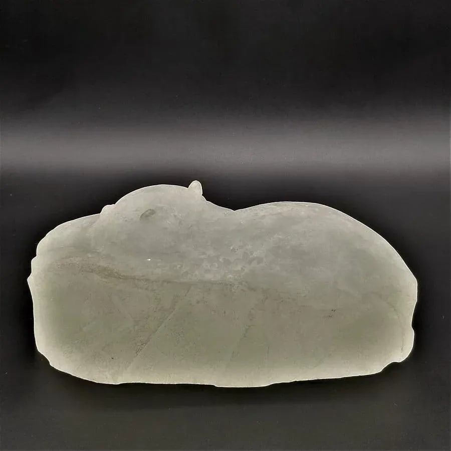 1930s Flavio Poli for Seguso Murano Glass Hippopotamus - 5