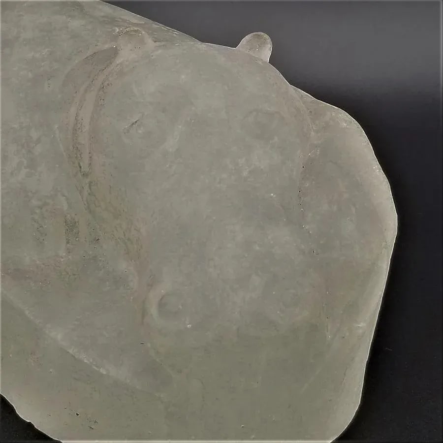 1930s Flavio Poli for Seguso Murano Glass Hippopotamus - 7