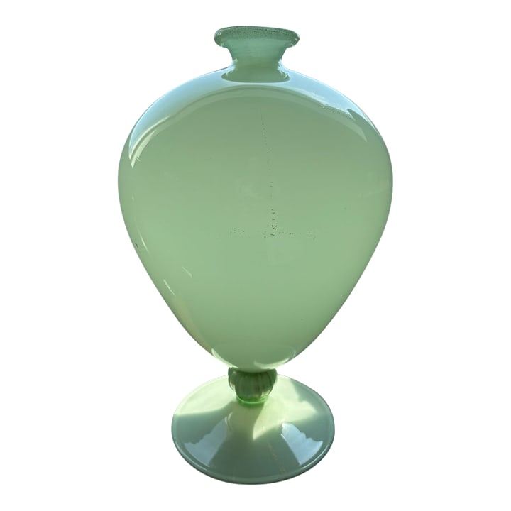 1930s Seguso Vetri d'Arte Veronese Vase in Green (1 of 11)
