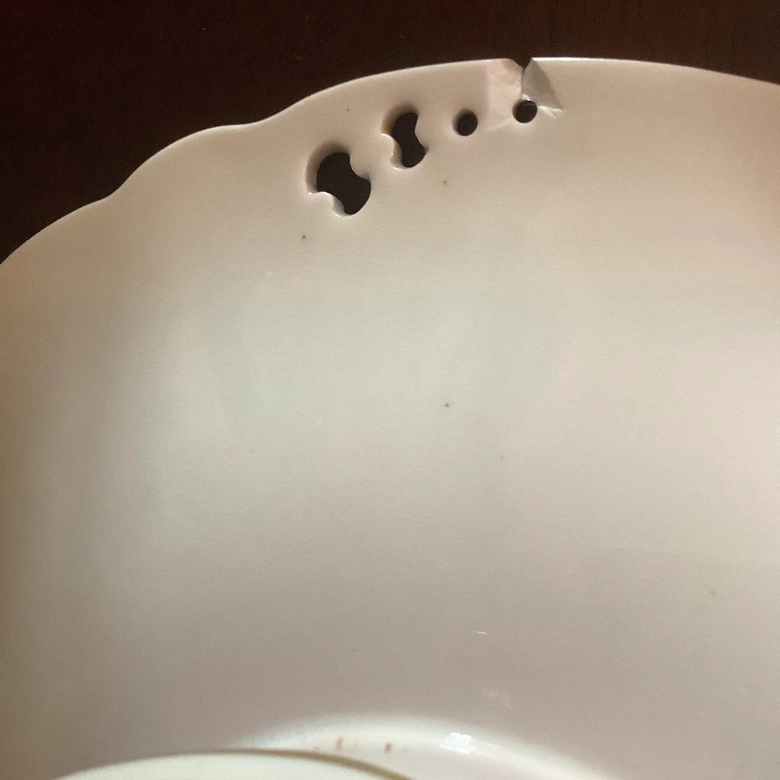Antique Brown Westhead & Moore English Dessert Service Hand Painted Botanical Compotes - a Pair - 11