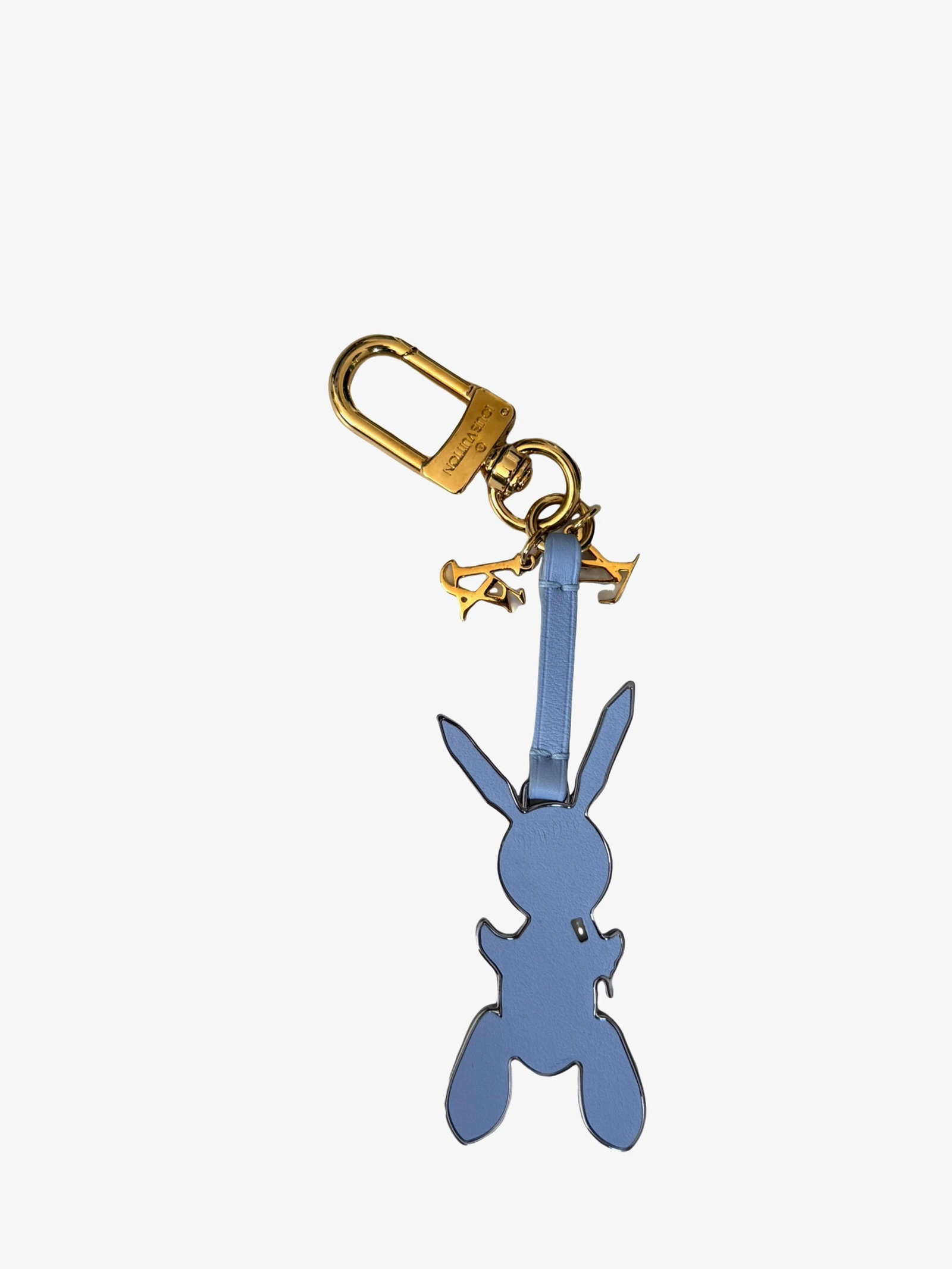 Louis Vuitton X Jeff Koons Rabbit Bag Charm in Blue - 2