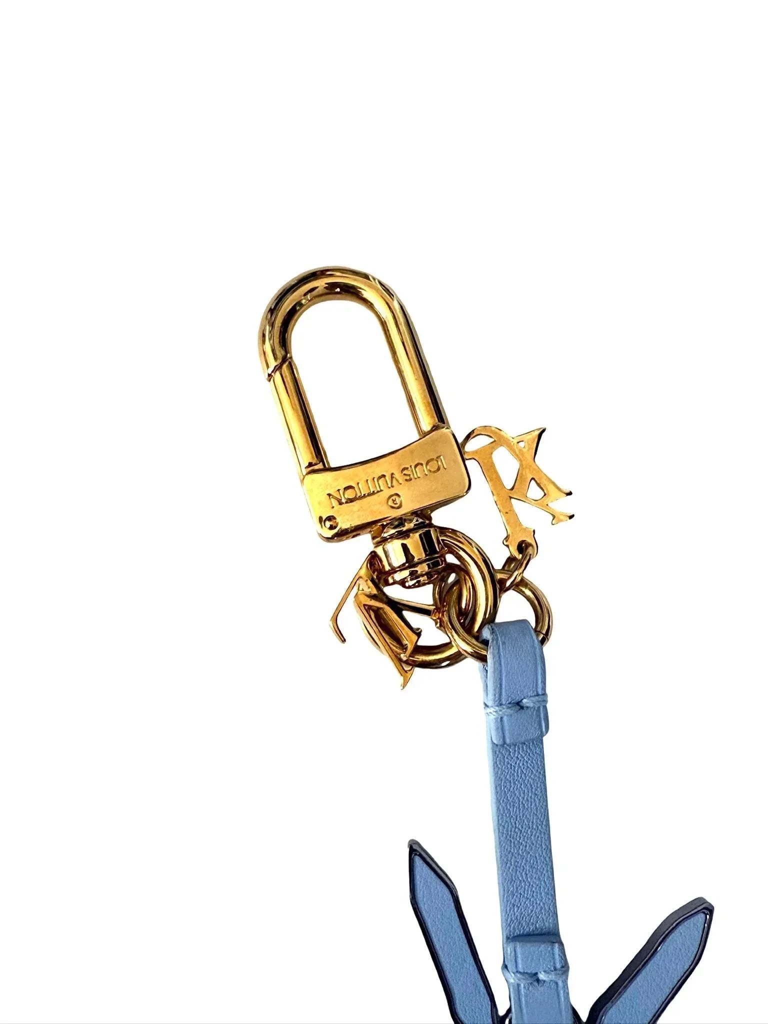 Louis Vuitton X Jeff Koons Rabbit Bag Charm in Blue - 3