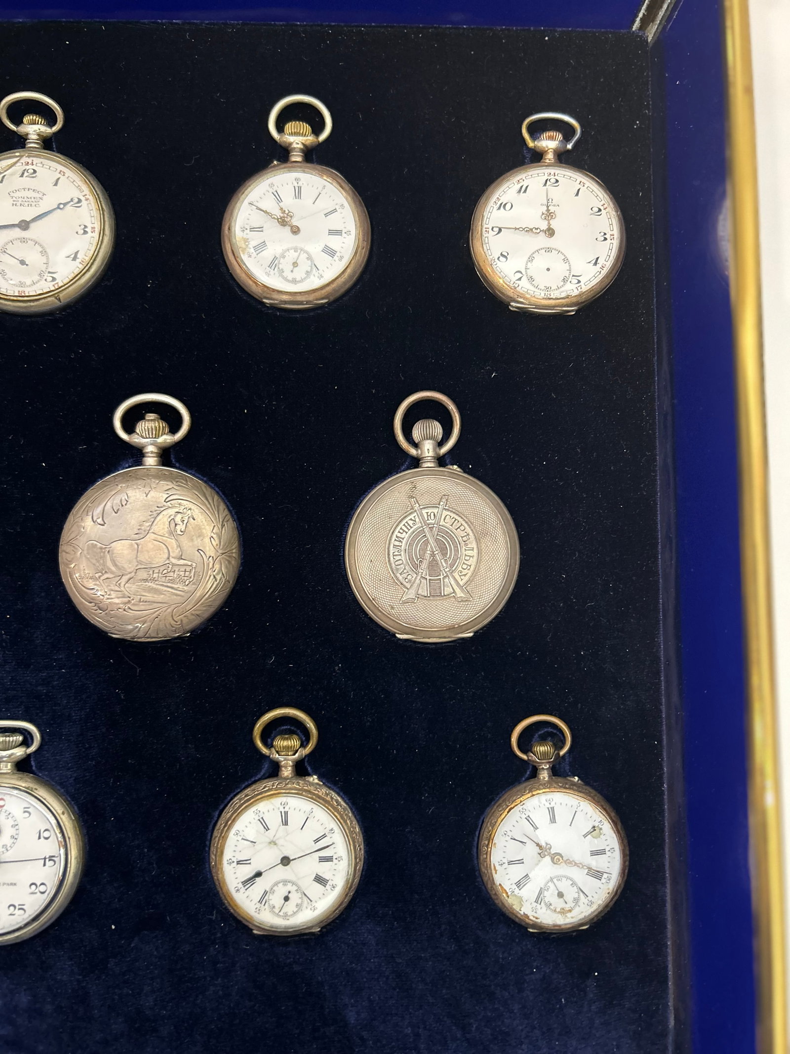 Late 19th Century Watch Collection in Custom Display Case - 5
