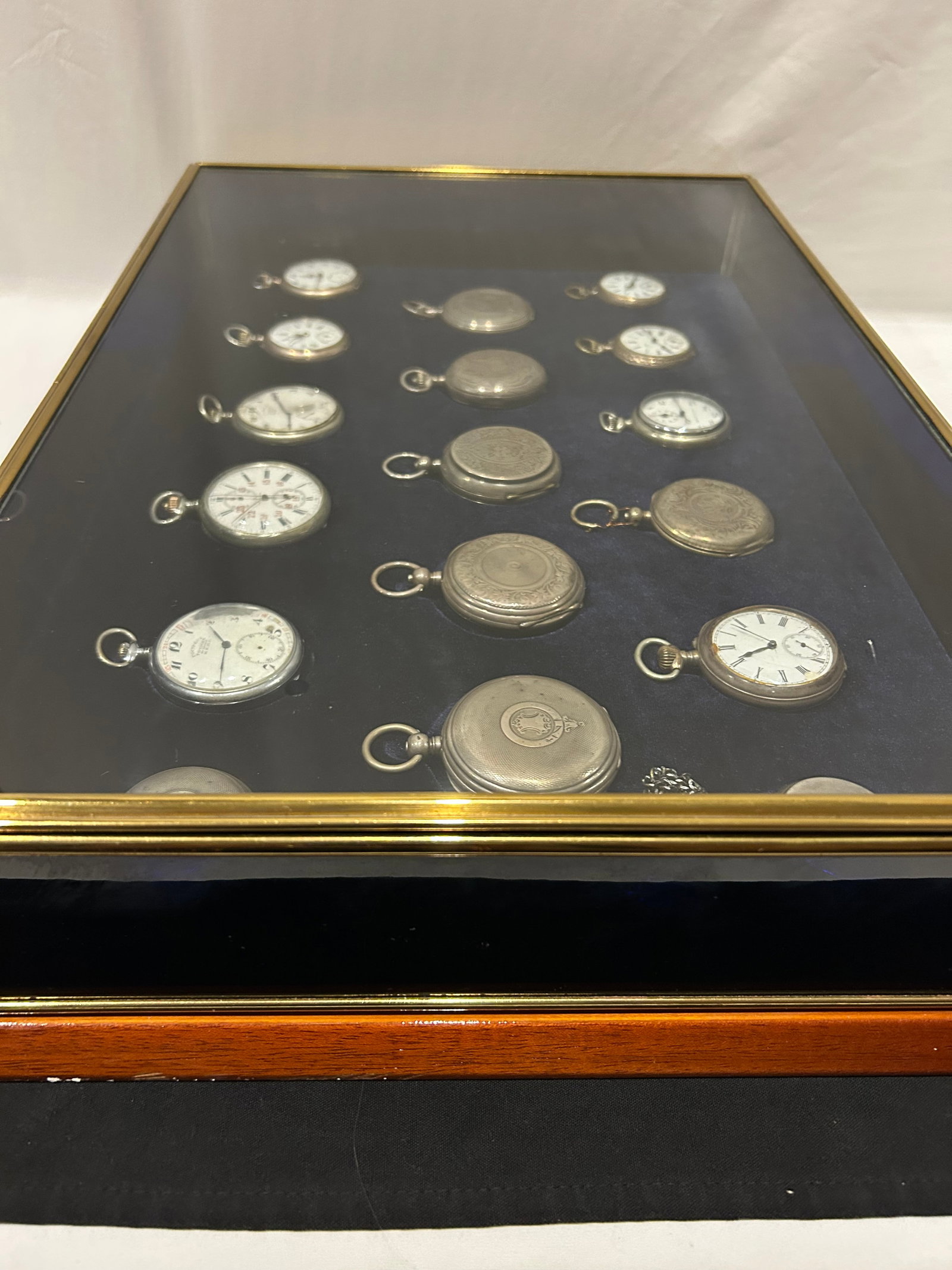 Late 19th Century Watch Collection in Custom Display Case - 9