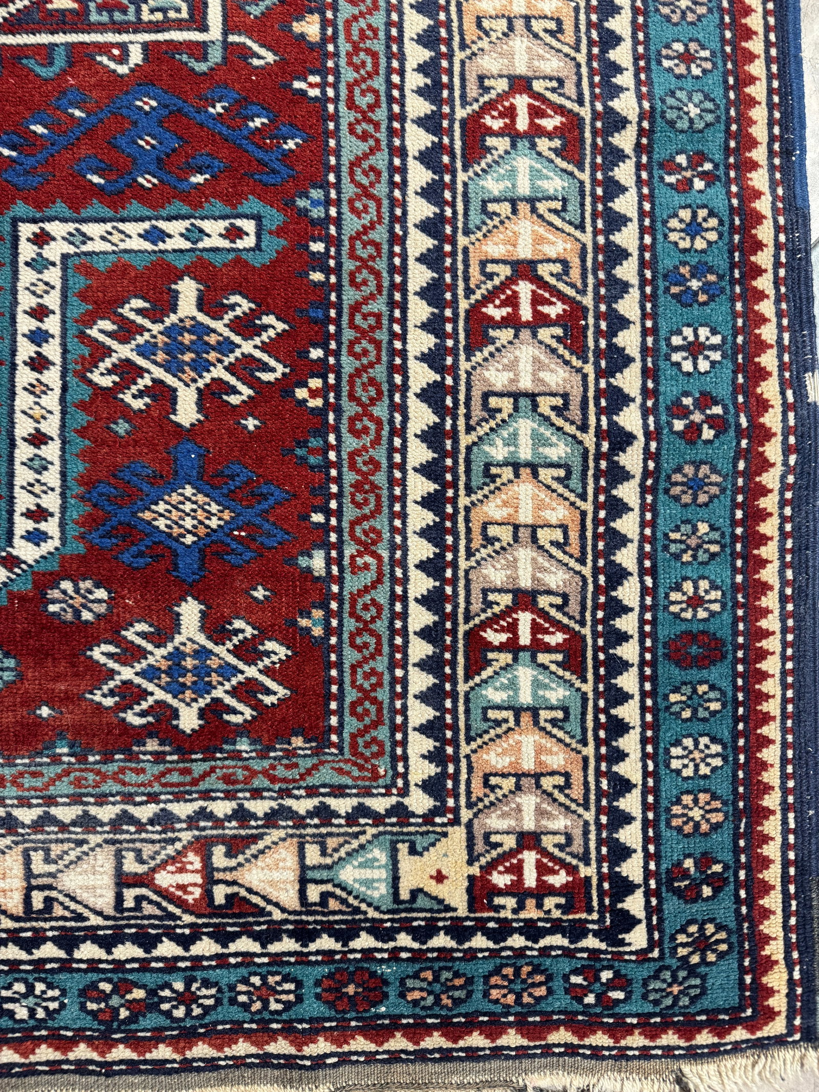 Late 19th Century Caucasian Shirvan Prayer Rug (Karagashli Type) - 3