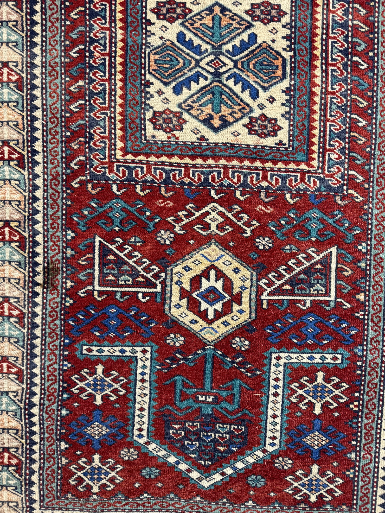 Late 19th Century Caucasian Shirvan Prayer Rug (Karagashli Type) - 4