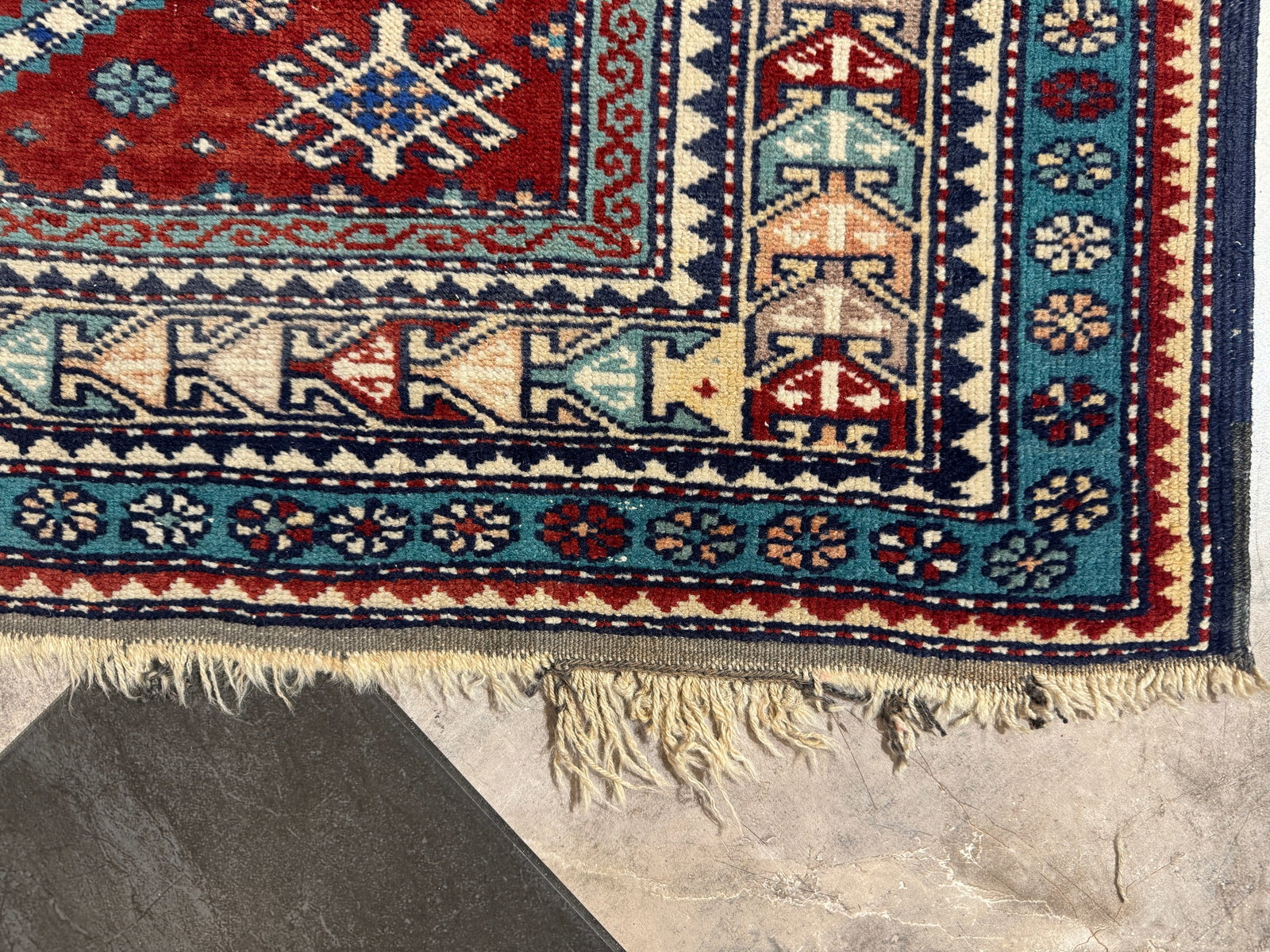 Late 19th Century Caucasian Shirvan Prayer Rug (Karagashli Type) - 8