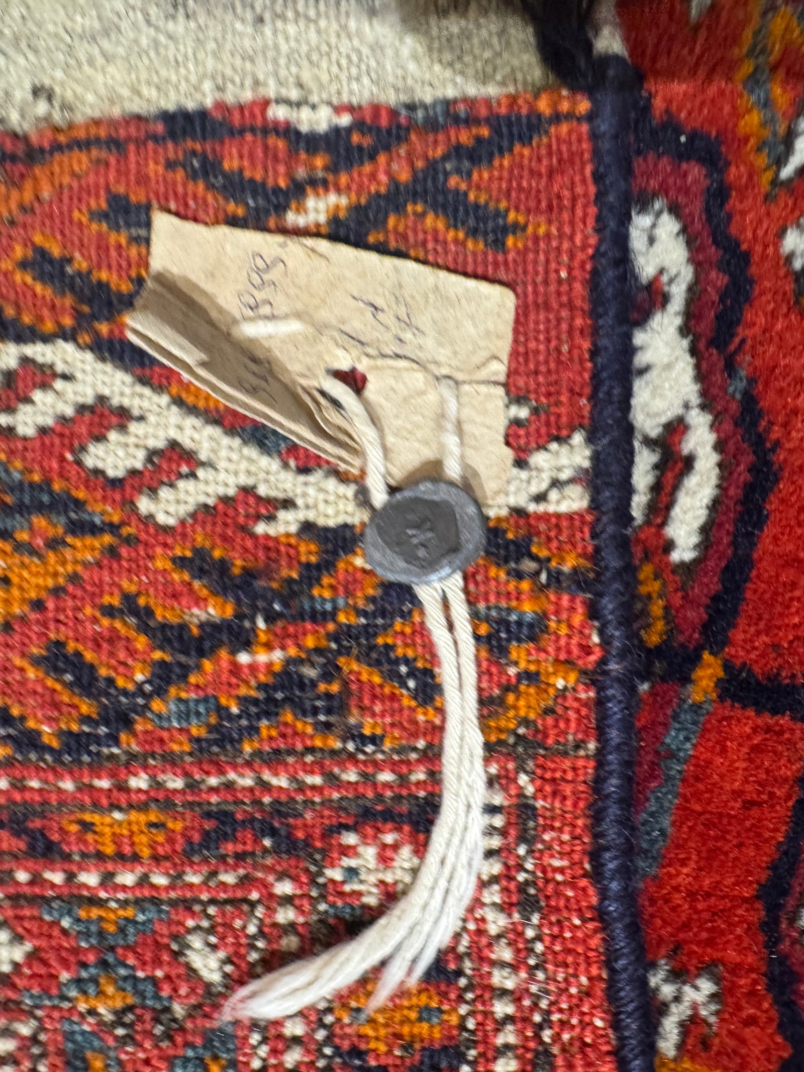 Tekke-Pattern Rug (1951) With Factory Seal - 2