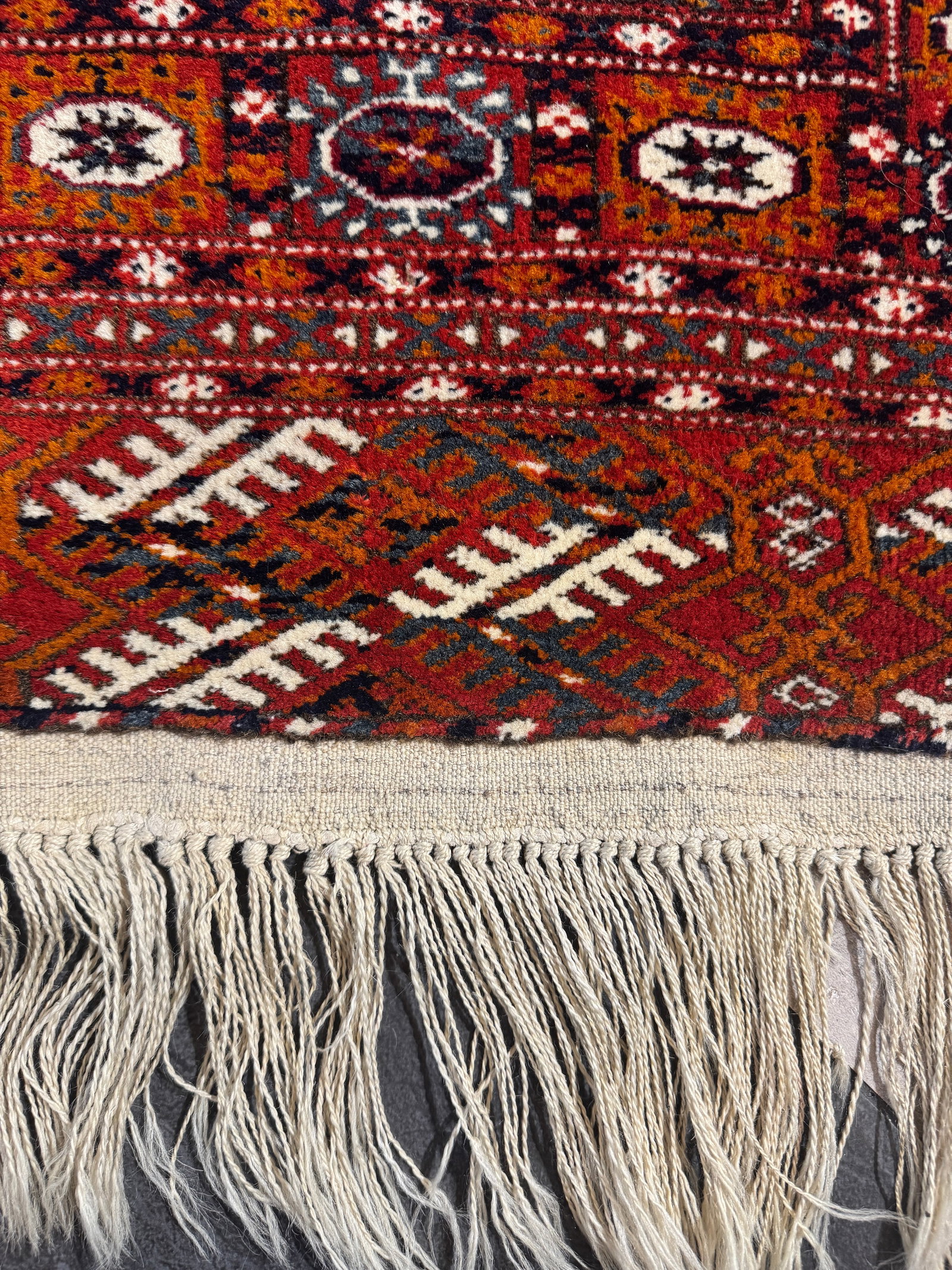 Tekke-Pattern Rug (1951) With Factory Seal - 7