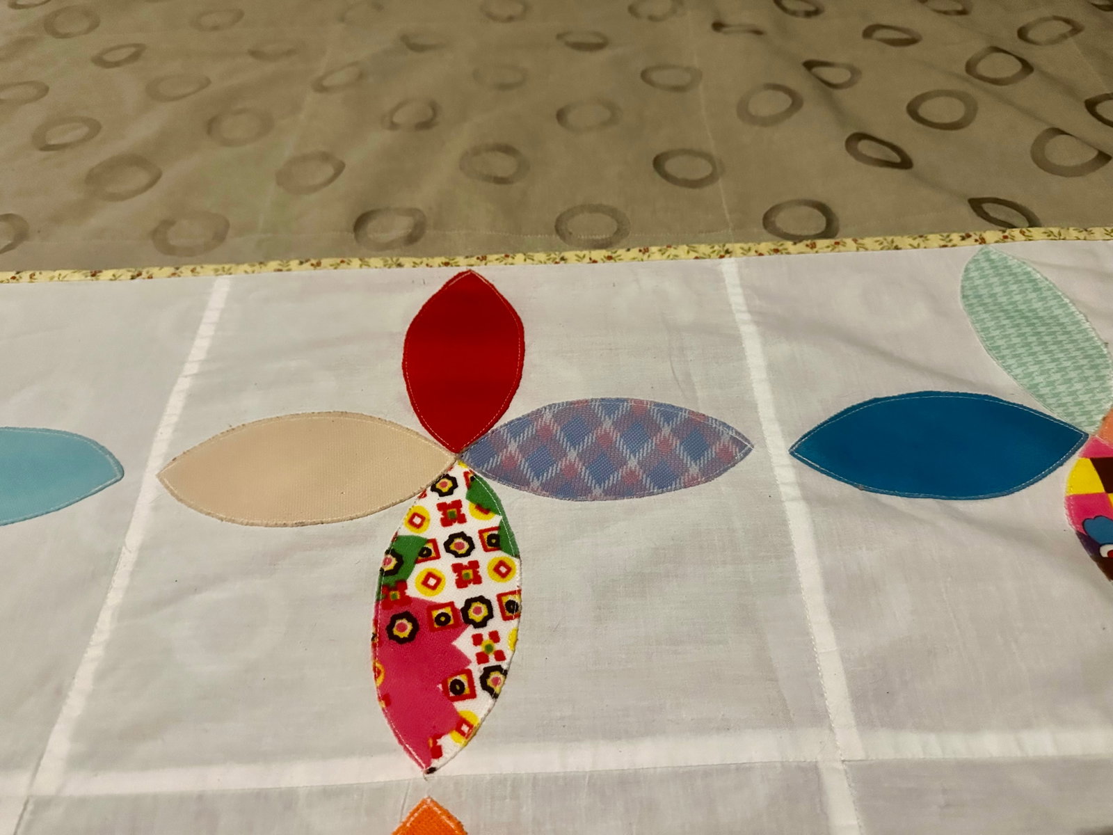 Custom King Quilt by Linda Osmond - Fogo Island, Newfoundland - 2014 Handcrafted Heirloom Quilt - 5