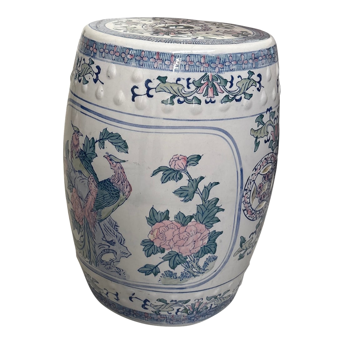 1960s Chinese Porcelain Garden Seat (1 of 11)