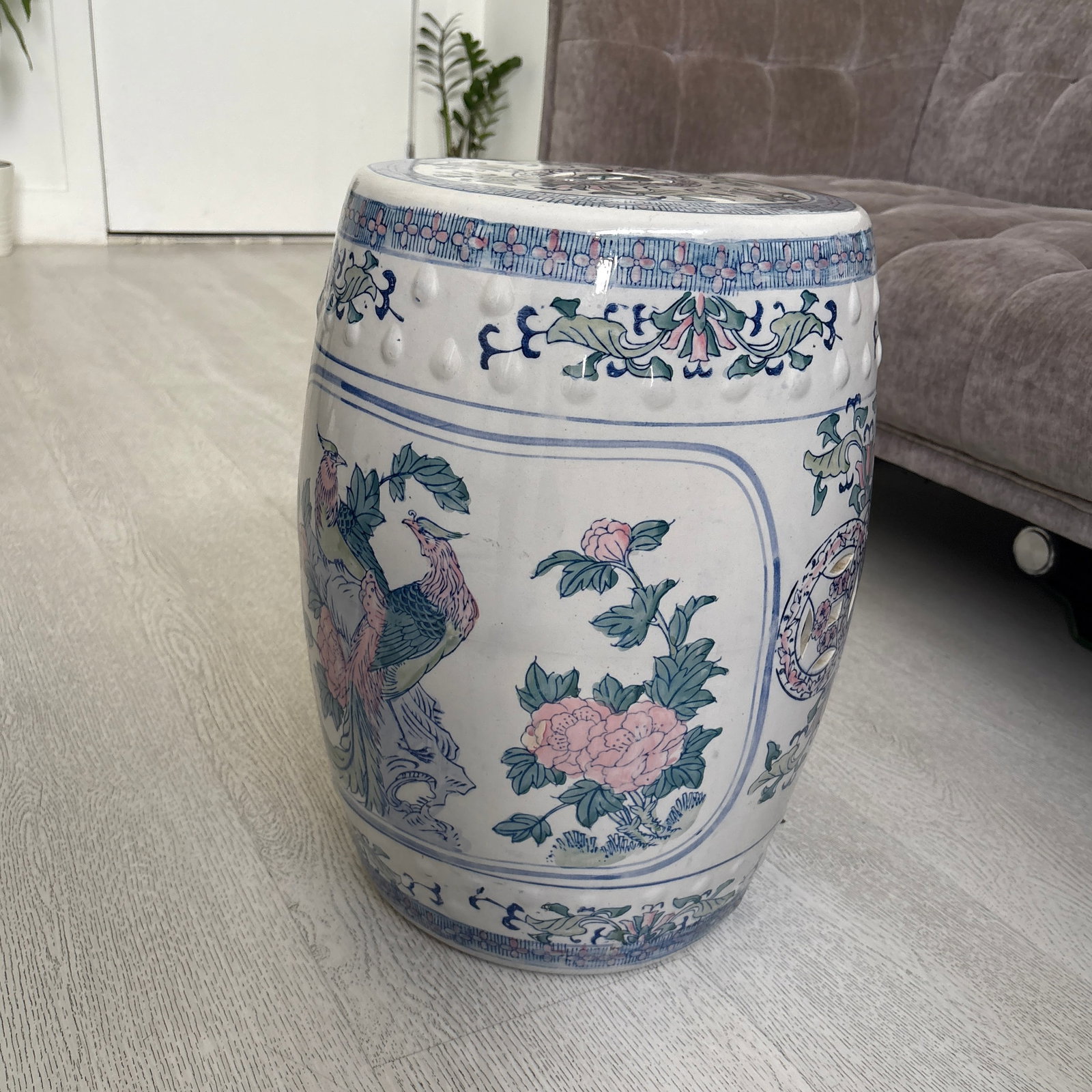 1960s Chinese Porcelain Garden Seat - 2