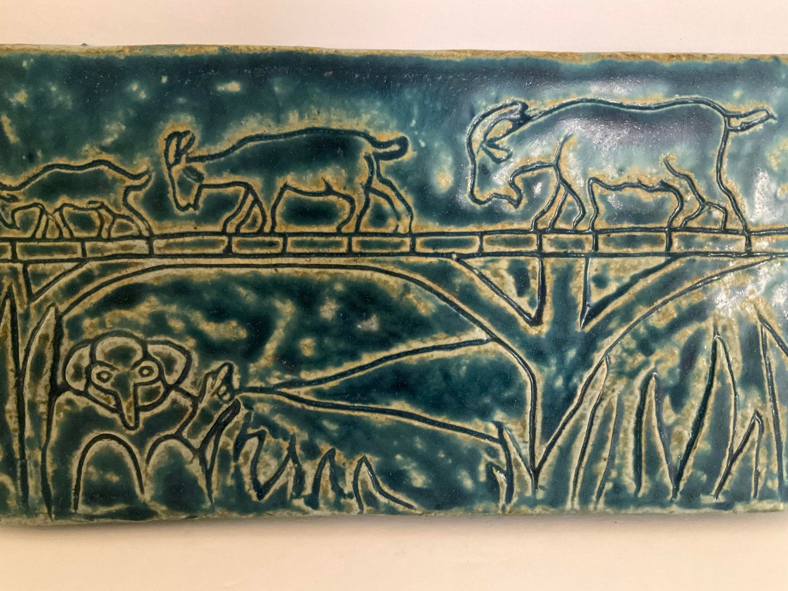 Pewabic Pottery Ceramic Plaque - 2
