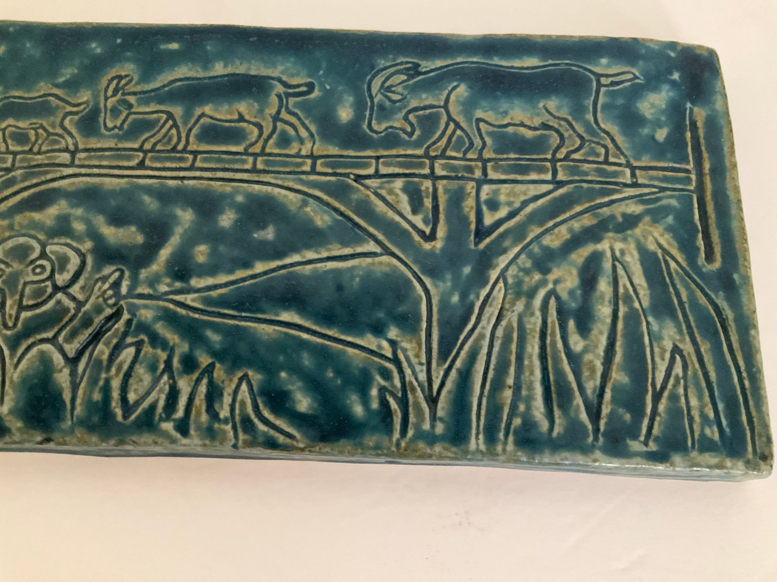 Pewabic Pottery Ceramic Plaque - 3