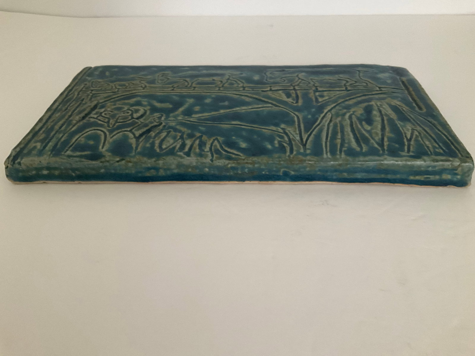 Pewabic Pottery Ceramic Plaque - 4