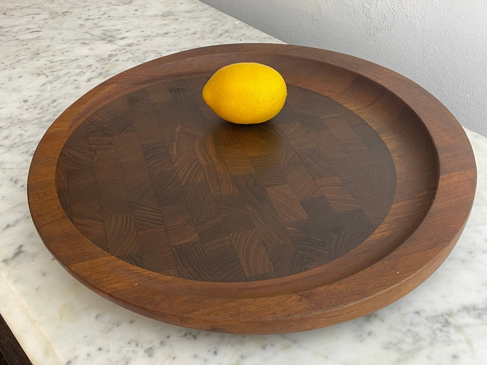 1950s Iconic Jens Harald Quistgaard (Jhq) Teak Butcher Block Serving Tray | Mid-Century Danish Moder - 2