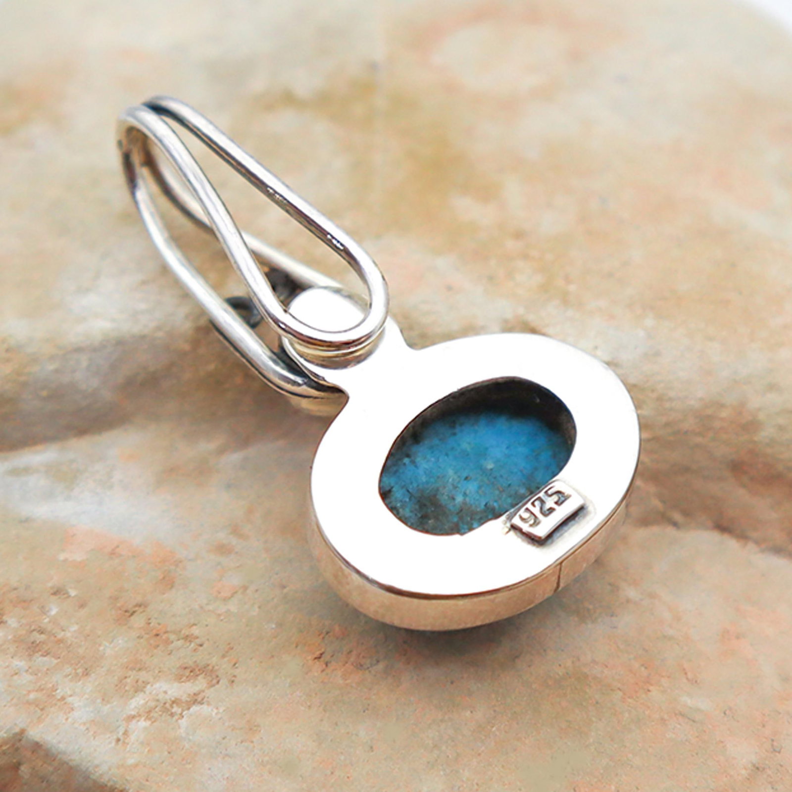 1990s Vintage Turquoise & Pearl Set in Sterling Silver - 5