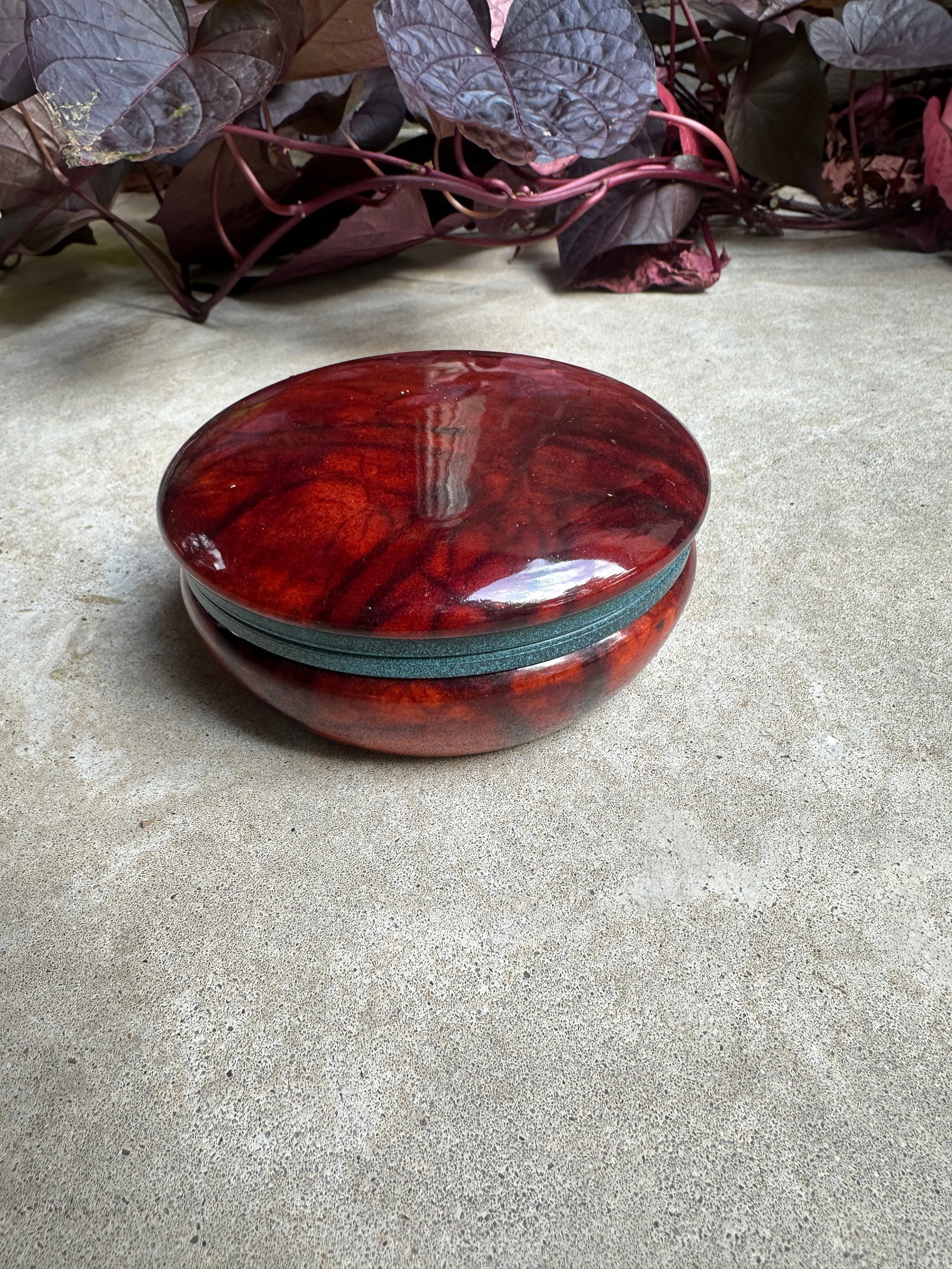 Vintage Genuine Alabaster Box Made in Italy - 5