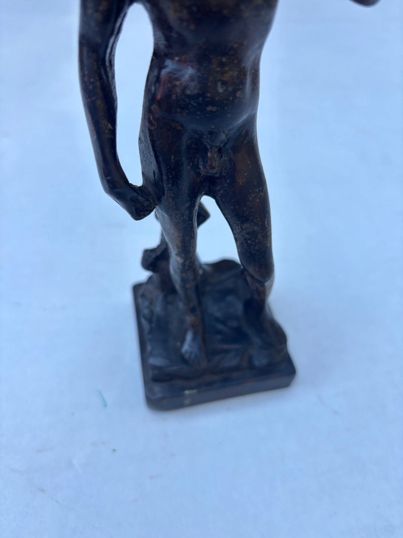 Early 19th Century After Donatello's "David", Bronze Sculpture - 2