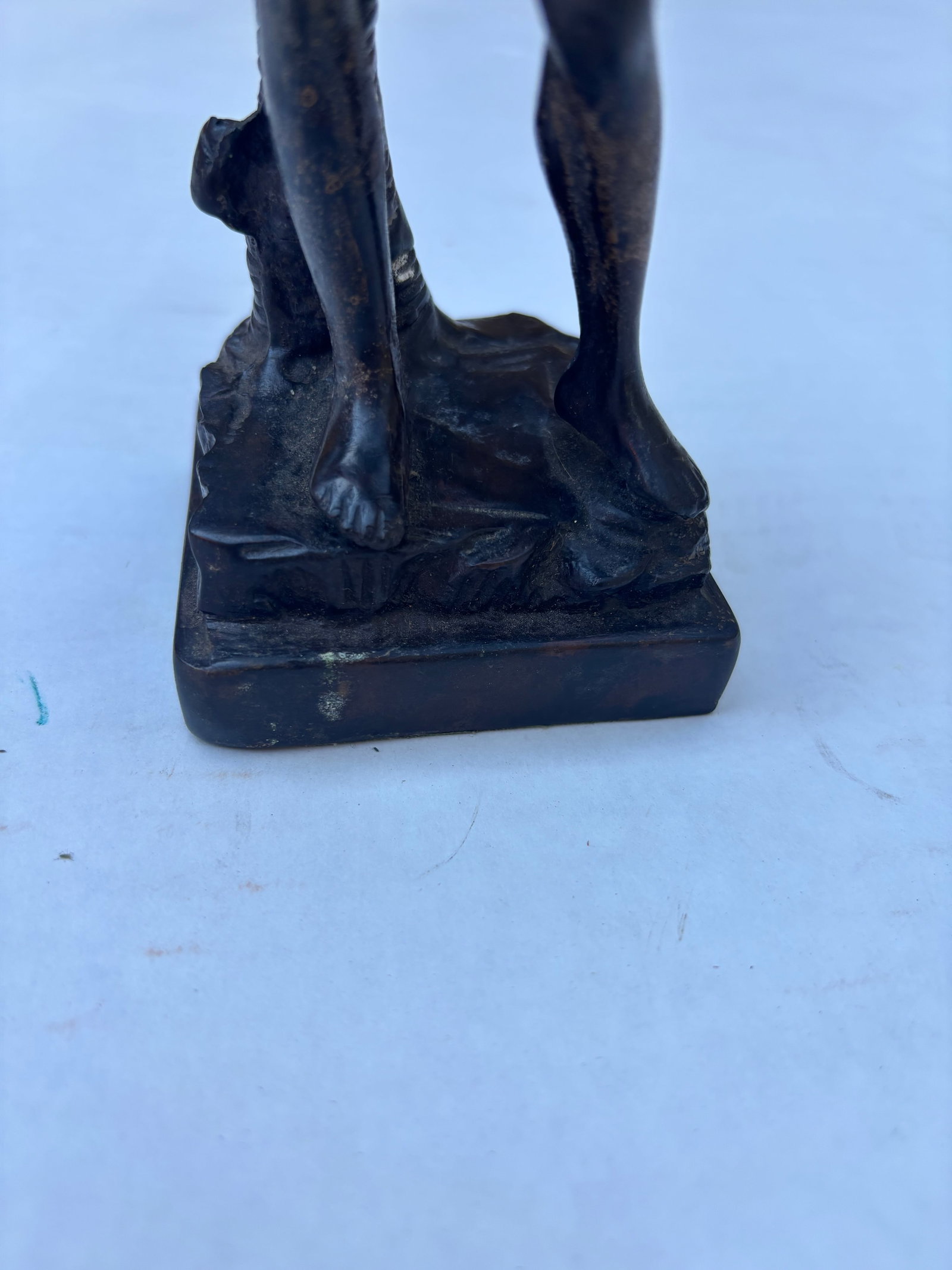 Early 19th Century After Donatello's "David", Bronze Sculpture - 7