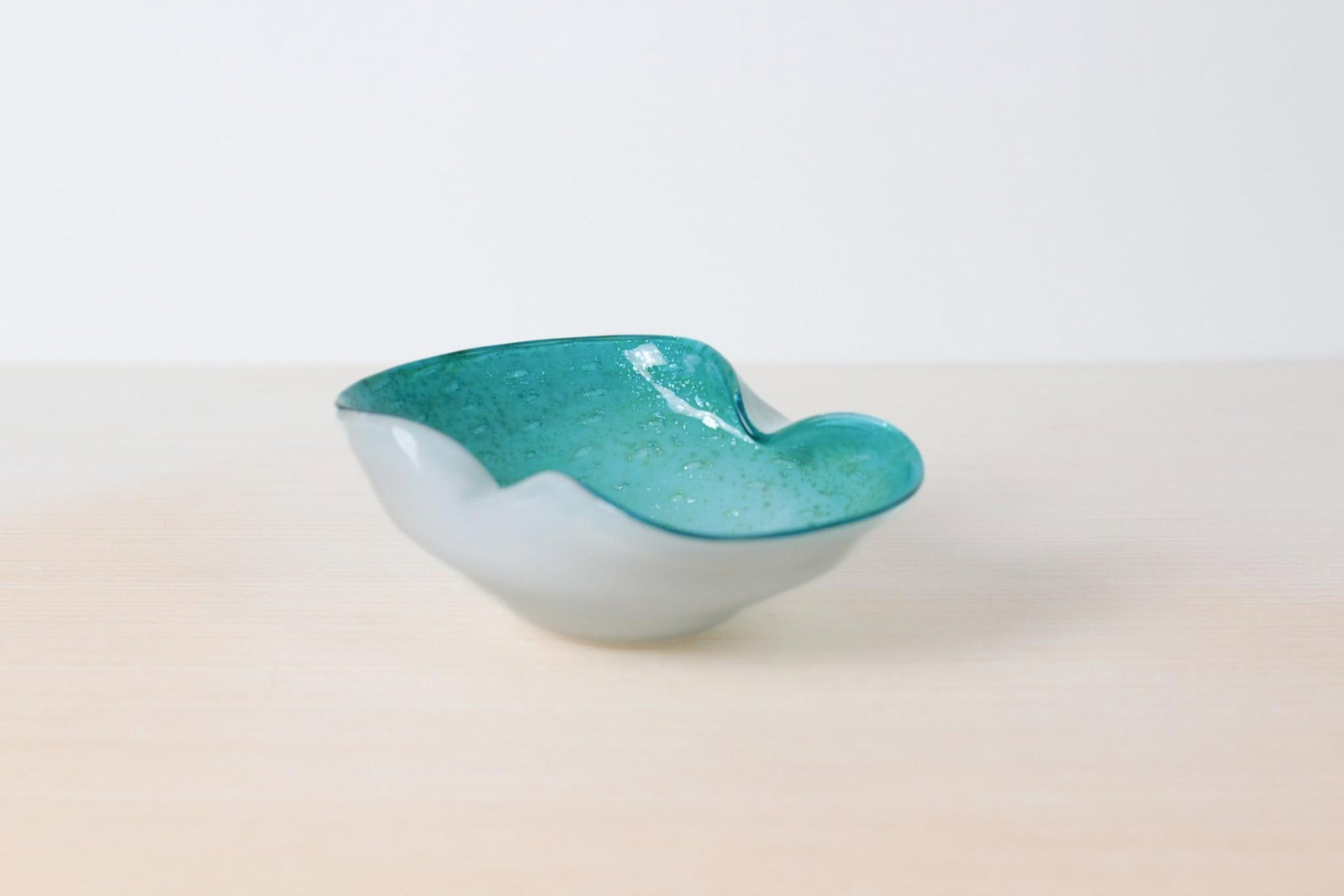 1960s Mid-Century Murano Art Glass Bullicante Bowl - 2
