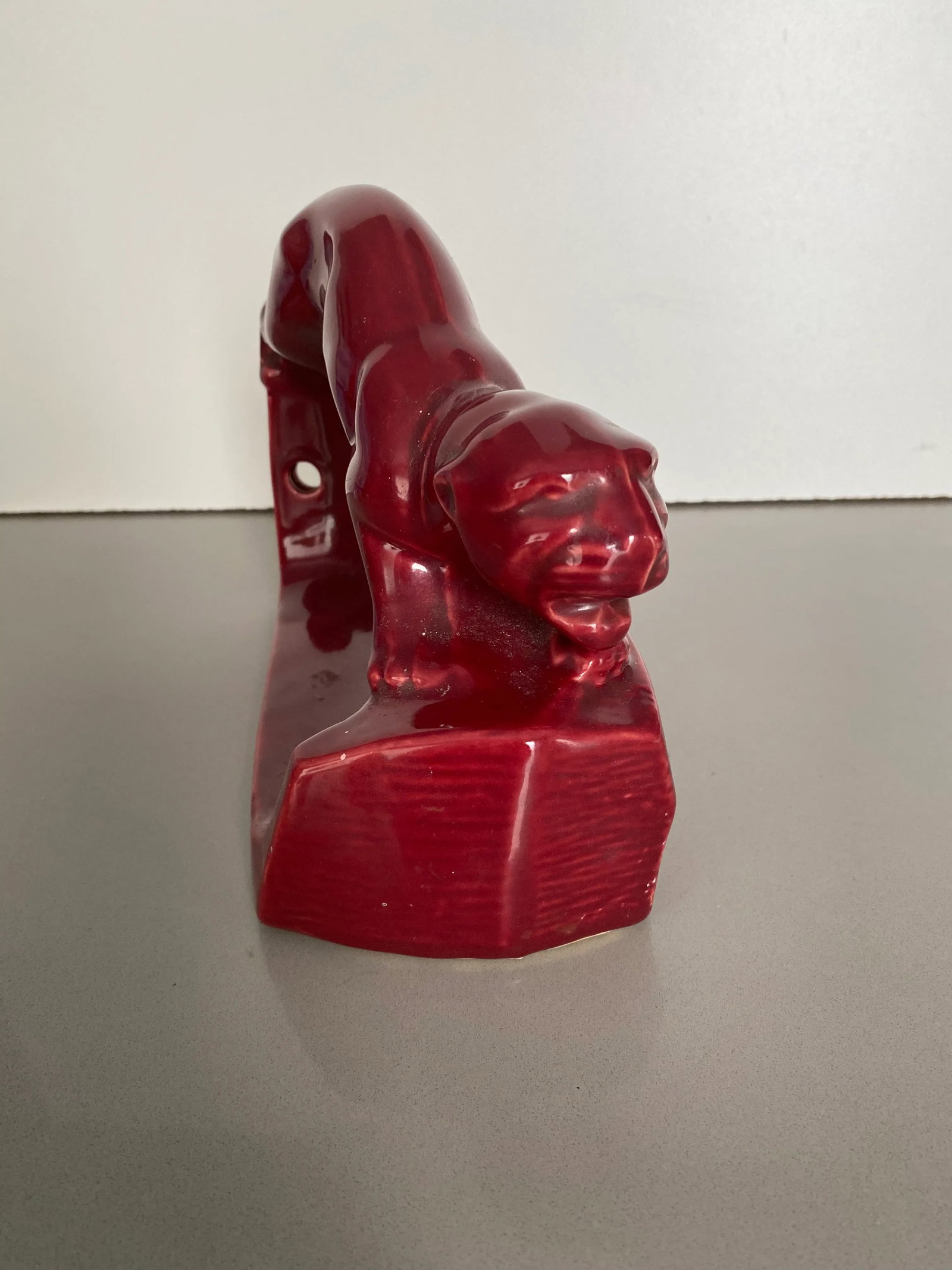 1950s Panther Ceramic Sculpture - 4