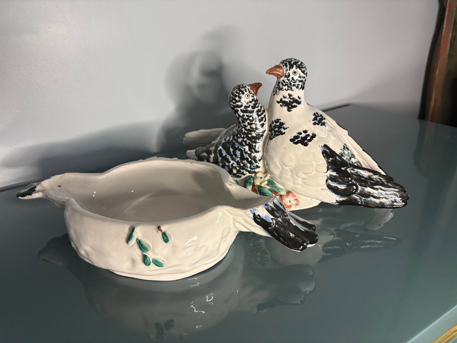 Vintage Italian Ceramic Dove Tureen - 5