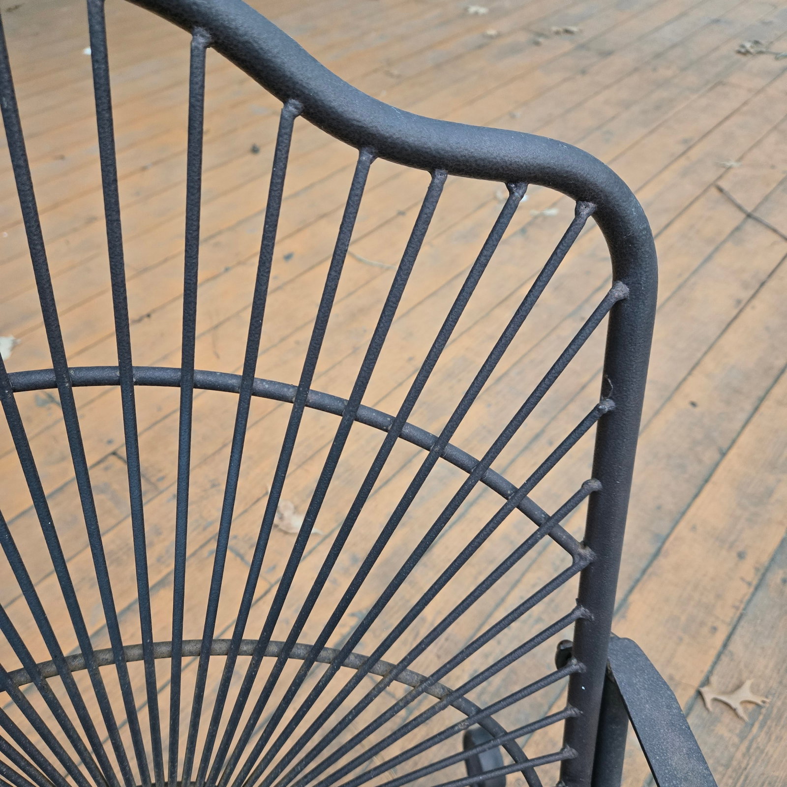 Late 20th Century Metal Outdoor Rocking Chairs Set of 4 - 2