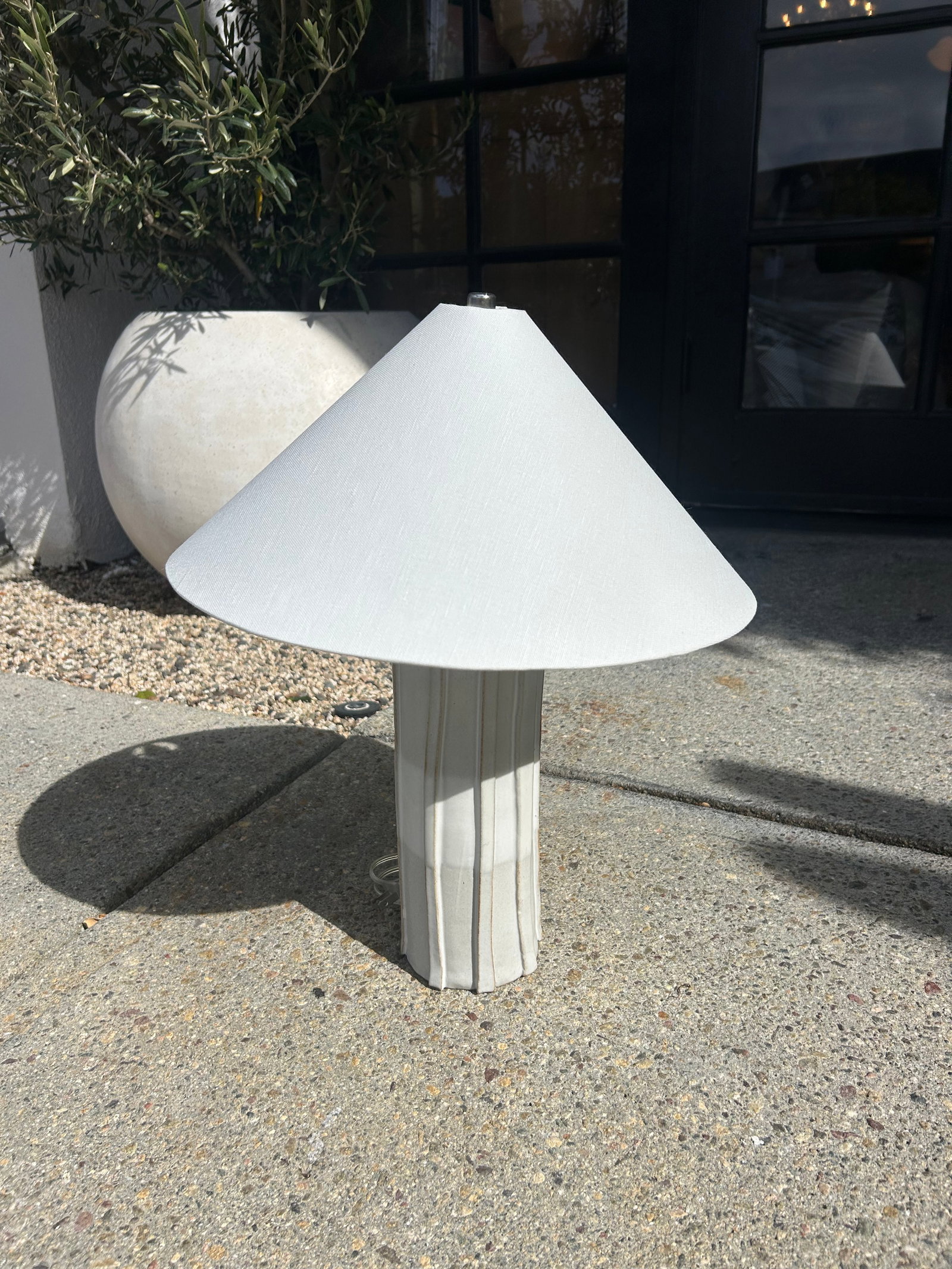 Mid 20th Century Handmade Ceramic Table Lamps by Kaimin Meehan - a Pair - 10