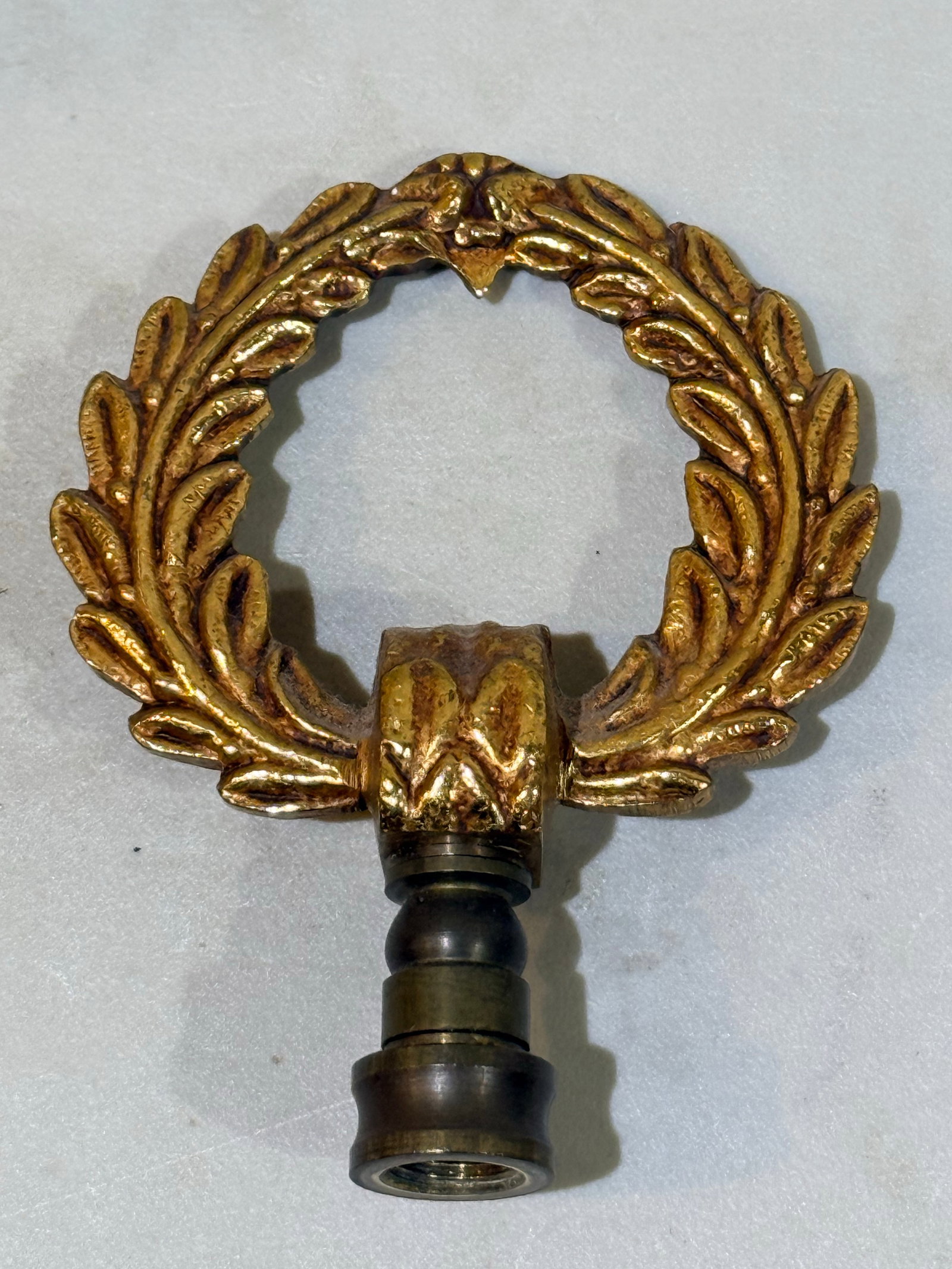 Mid 20th Centuty Swan Form French Empire Style Brass Bouilotte Table Lamp - 7