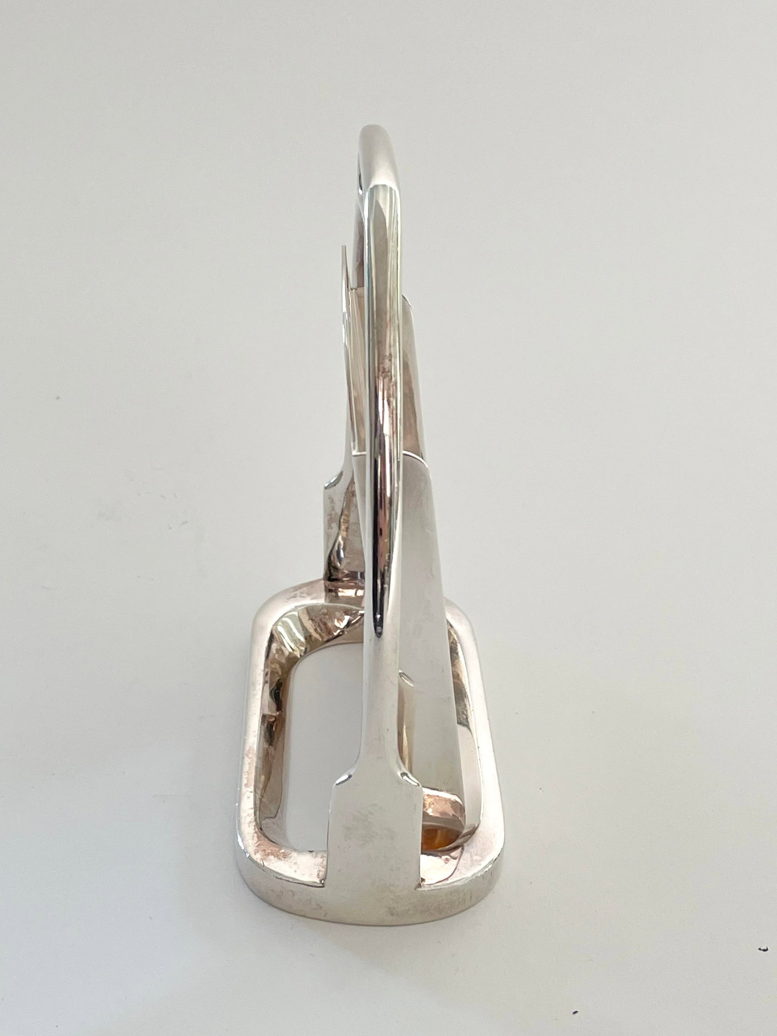 Hermes Paris Stirrup Form Frame or Card Holder Accessory - 6