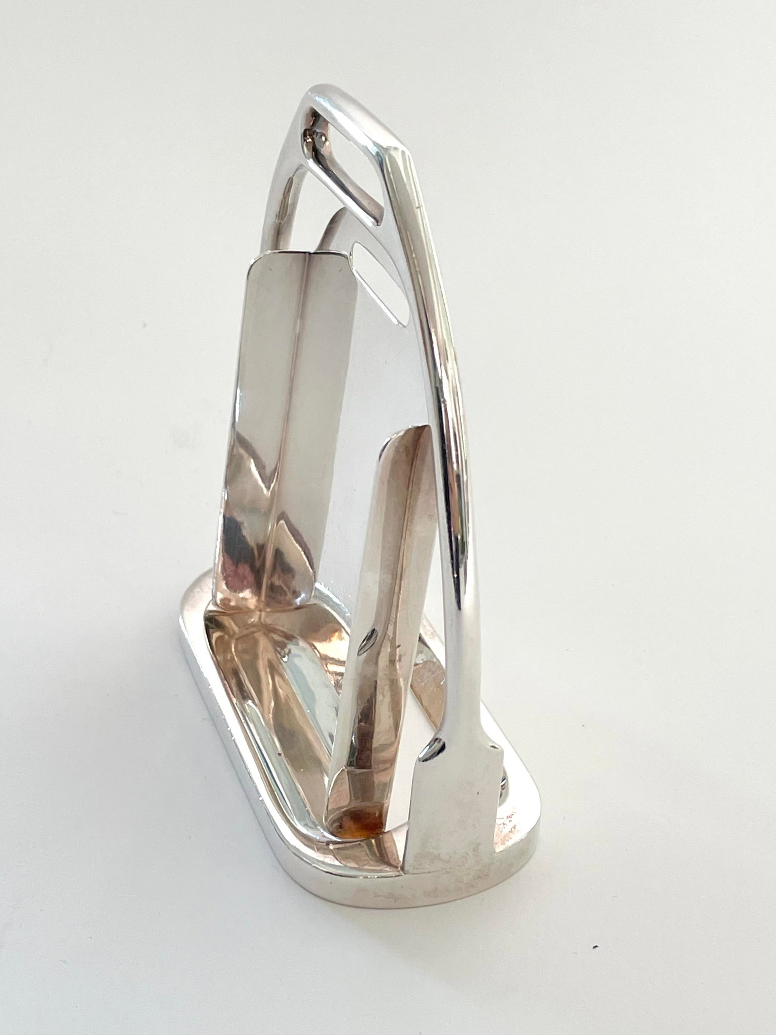 Hermes Paris Stirrup Form Frame or Card Holder Accessory - 7