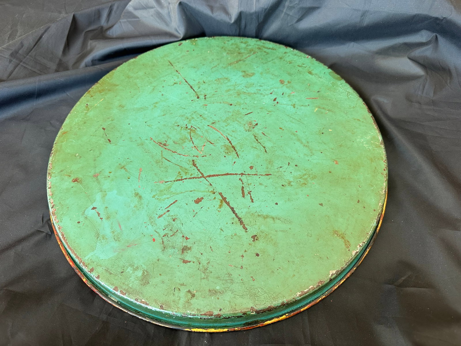 Late 19th Century Hand Painted Metal Tole Tray - 11