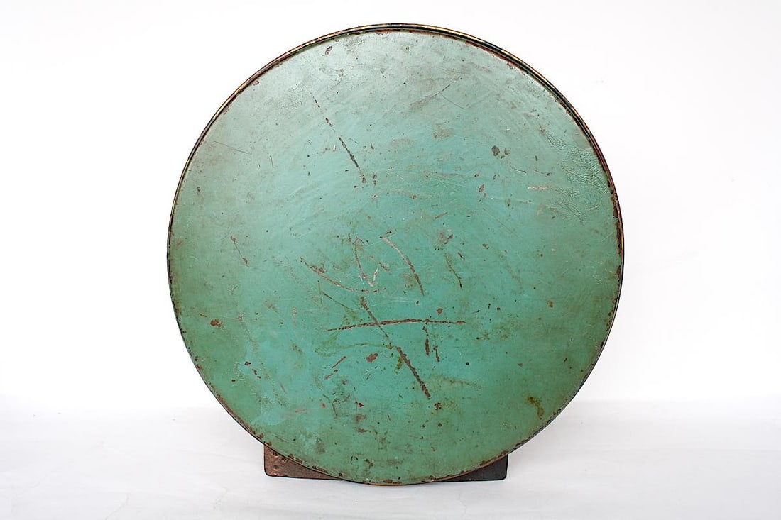 Late 19th Century Hand Painted Metal Tole Tray - 2