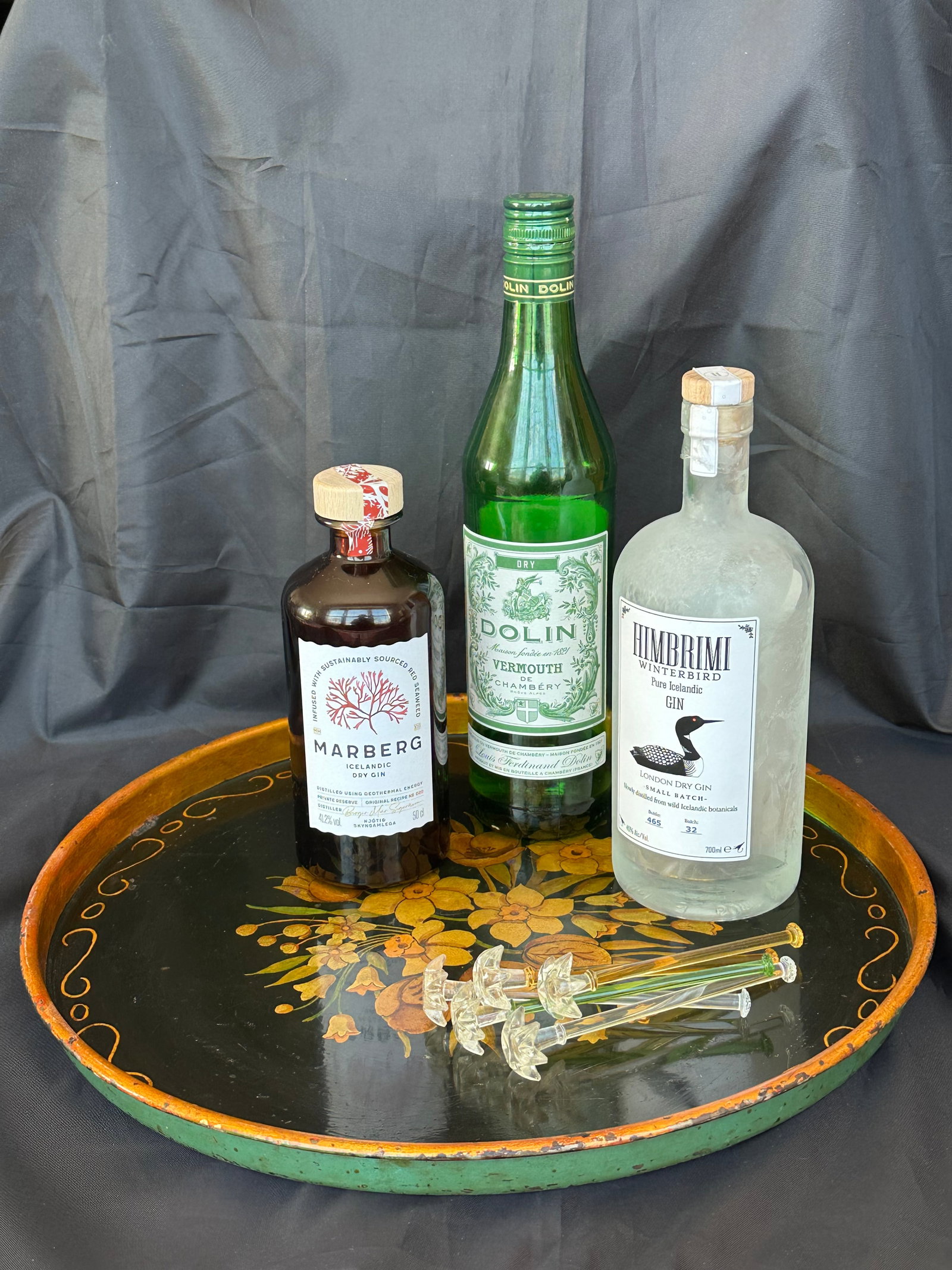 Late 19th Century Hand Painted Metal Tole Tray - 4