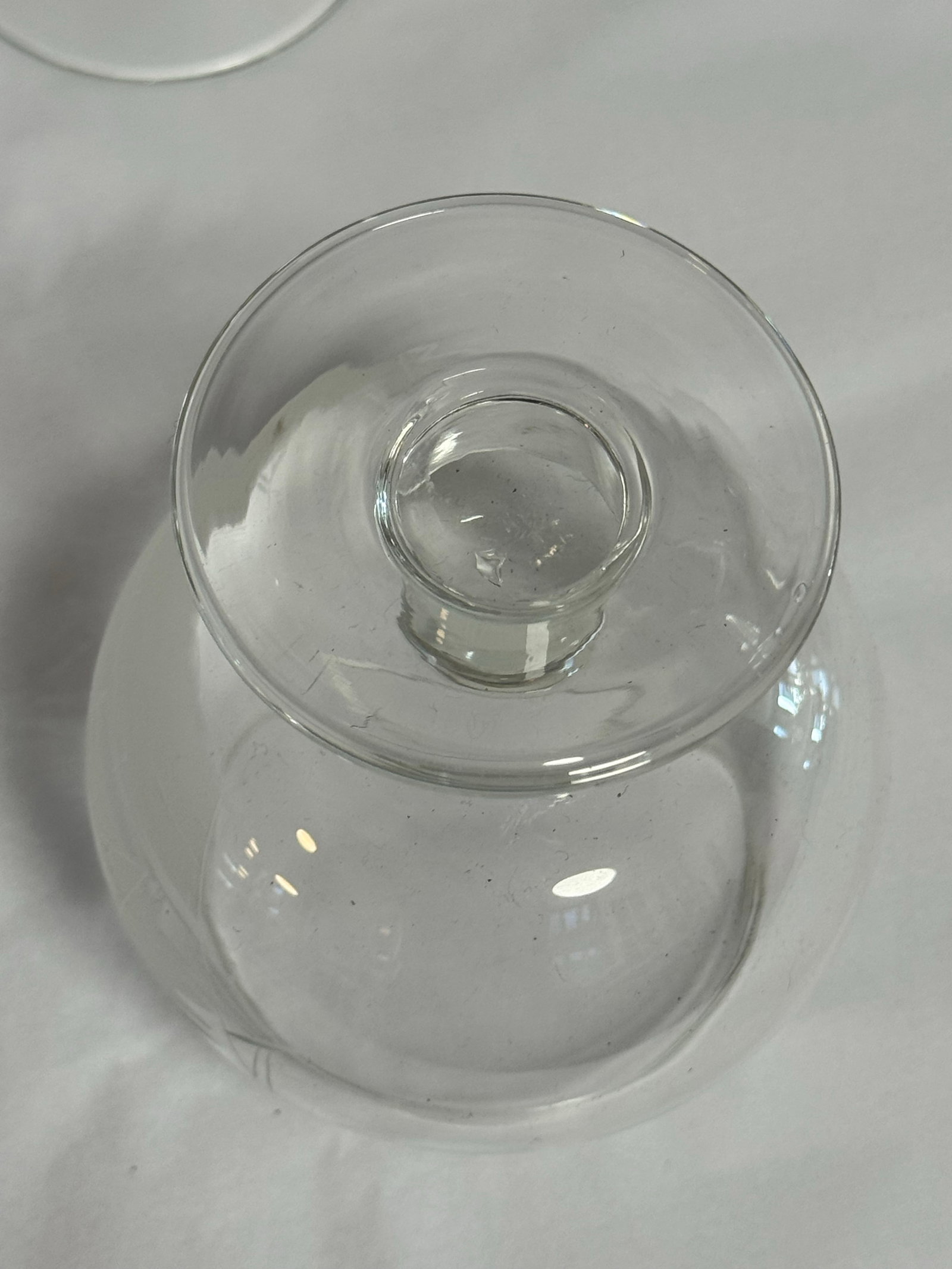 Mid 20th Century European Crystal Brandy Decanter and Snifter Set With Nautical Motif - 6