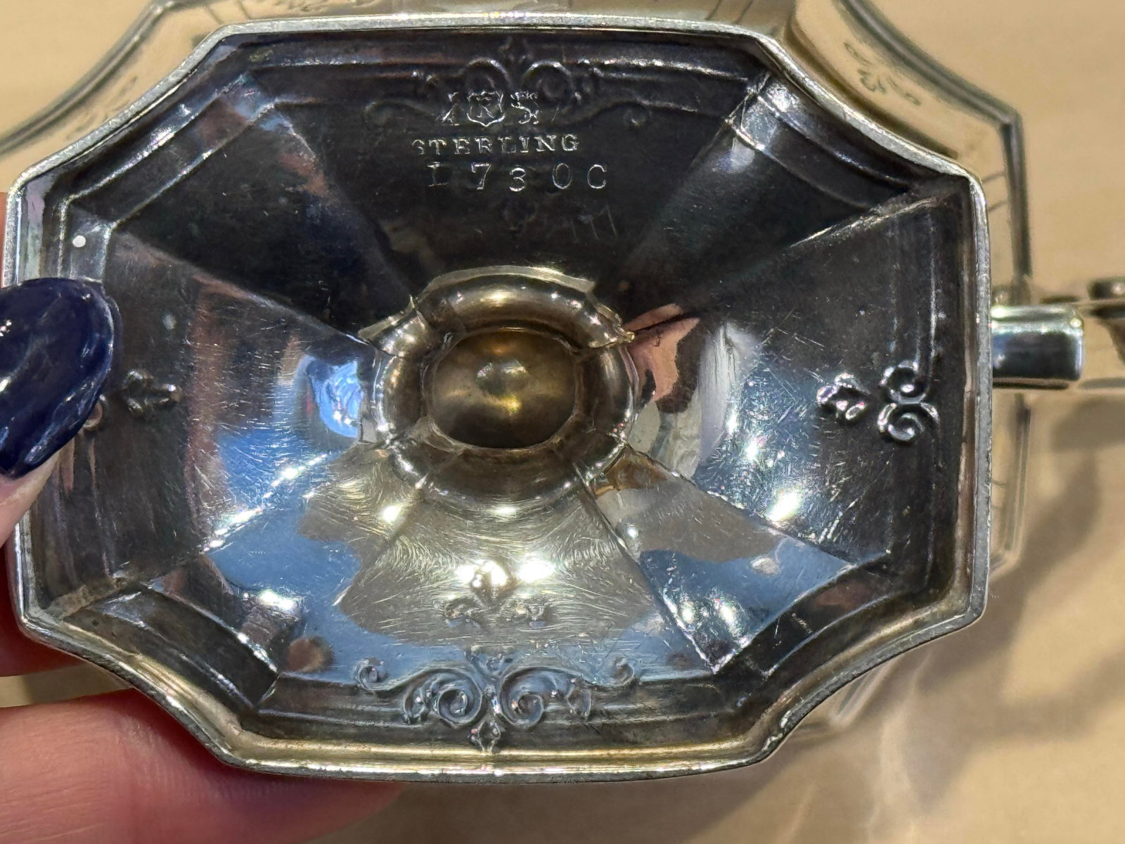 Antique Victorian Sterling Silver Double Handed Bowl - 2